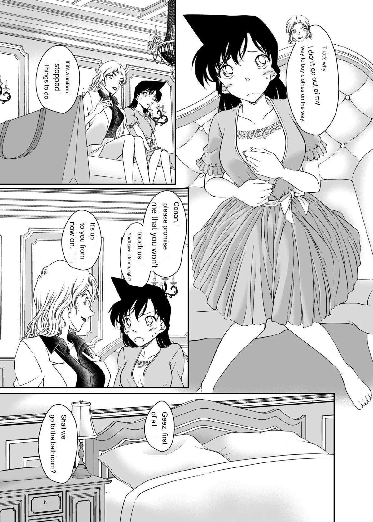 [Shiroyagi] ran and Vermouth (Detective Conan) eng