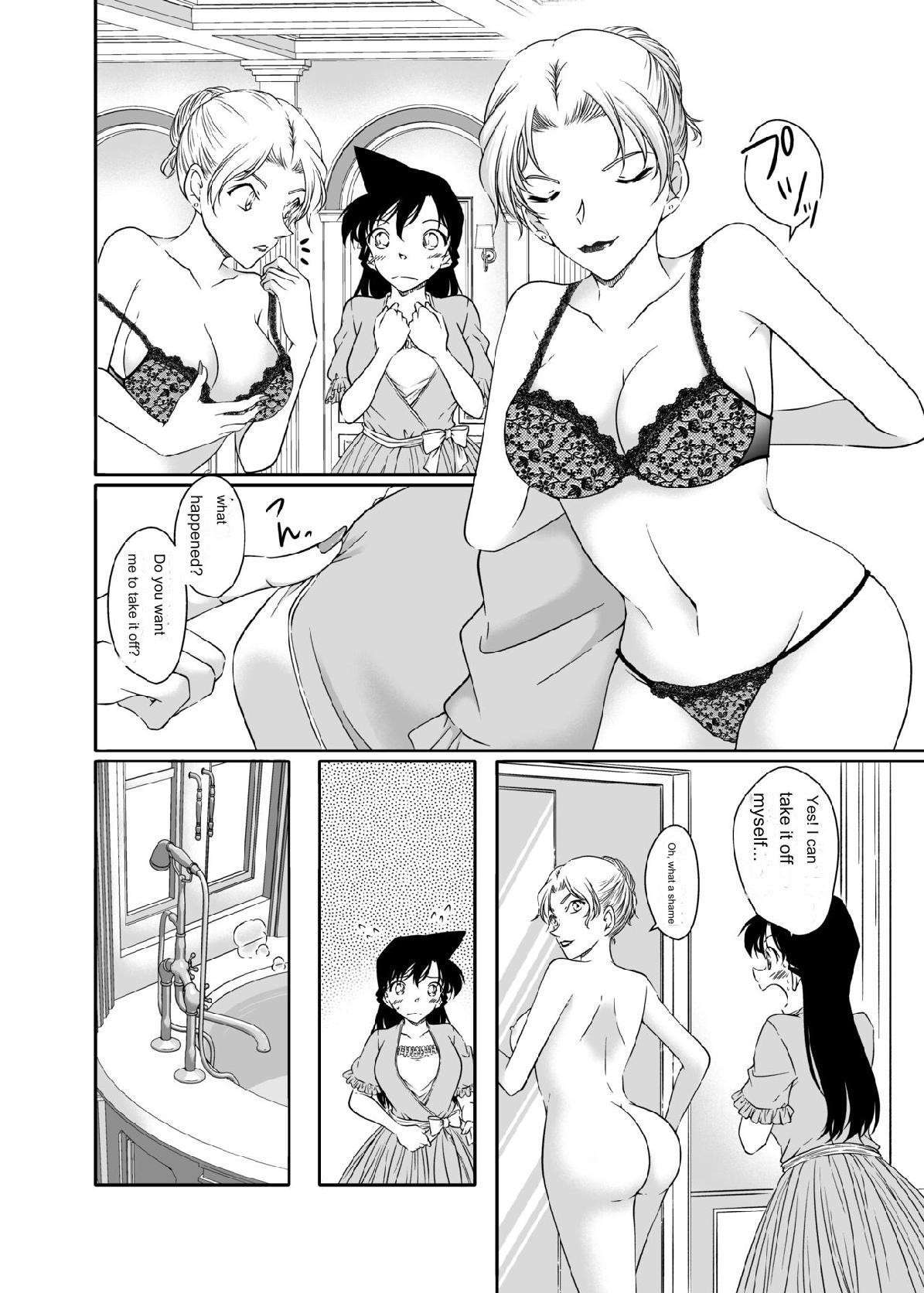 [Shiroyagi] ran and Vermouth (Detective Conan) eng