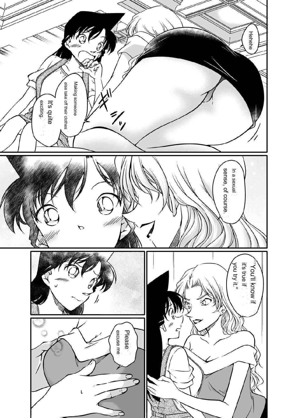 [mysteryfarm (Shiroyagi)] Kaiketsu Houhou wa Karada ni Oshiete Ageru (Detective Conan) eng