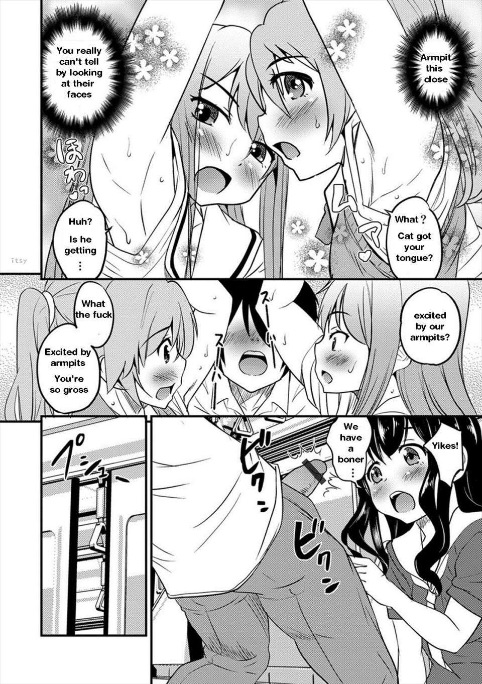 [Hanamaki Kaeru] Otokonoko Senyou Sharyou Bromancecar 1&2 | The Carriage Designated for Ladyboys 1&2  (Otokonoko HEAVEN Vol. 39&45) [English] [itsy]