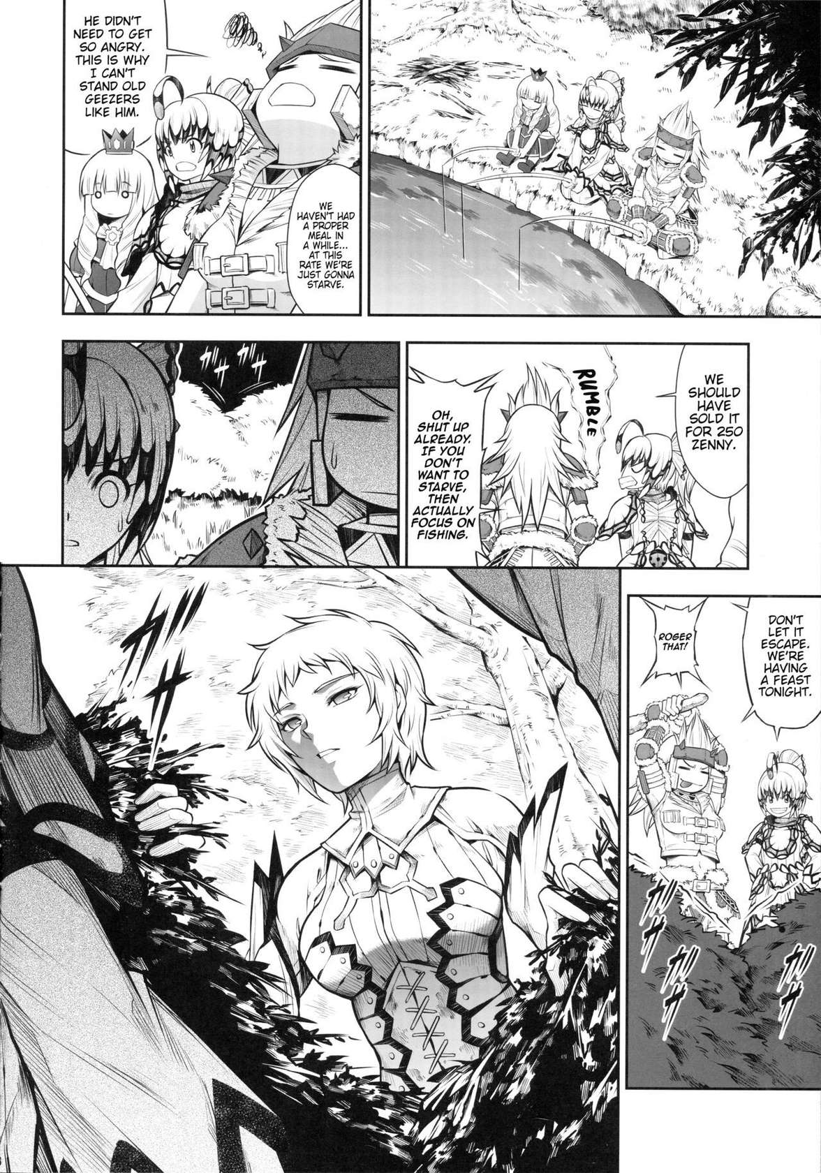 (C102) [Yokohama Junky (Makari Tohru)] Solo Hunter no Seitai WORLD 9 (Monster Hunter) [English] [Kinsei Translations]