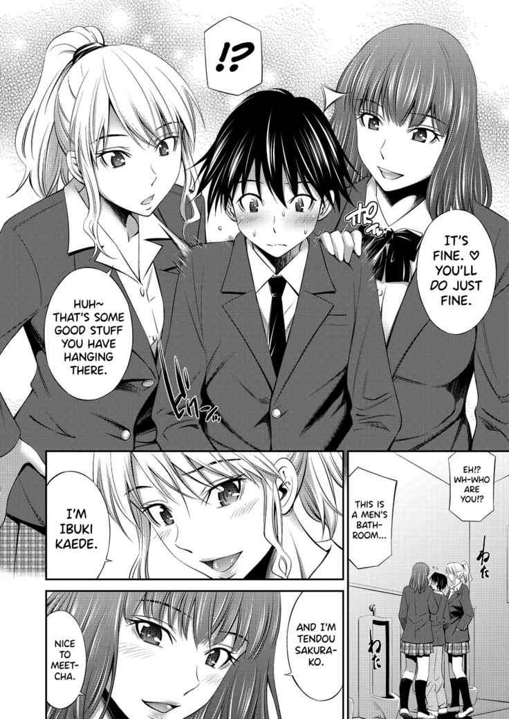 Senpai-tachi to no Gakuen Seikatsu Ch. 1-2