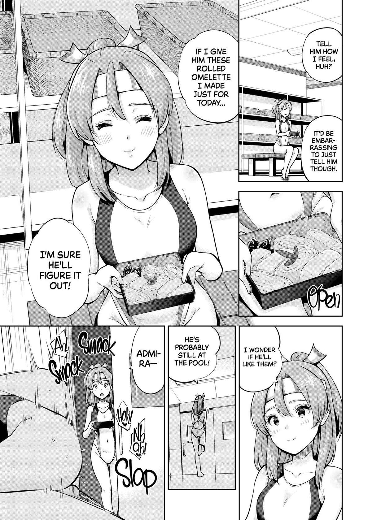 [sarfatation (Sarfata)] Kyouei Mizugi na Zuihou-chan to Hamakaze-san to. | Zuihou and Hamakaze in Racing Swimsuits (Kantai Collection -KanColle-) [English] {2d-market.com} [Decensored] [Digital]