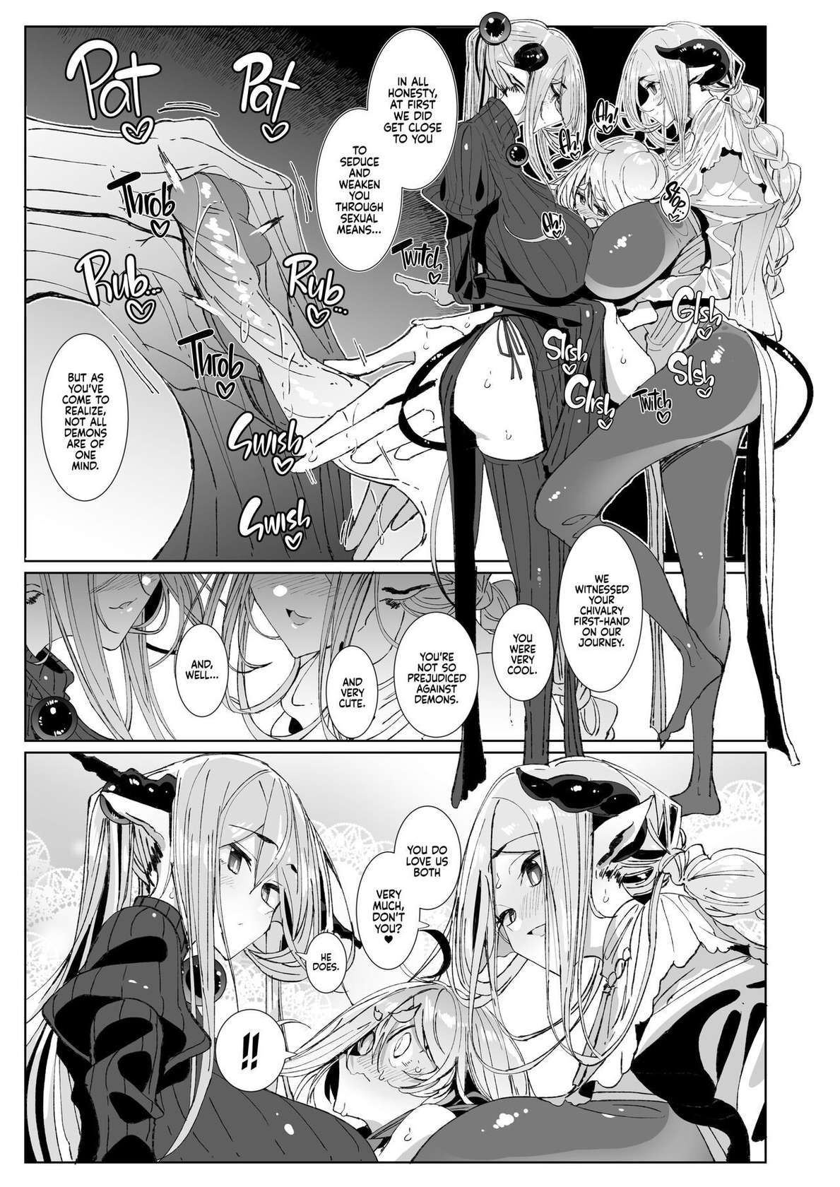 [Metro Notes (Tsumetoro)] Maou Toubatsu o Oeta Yuusha-kun to Futanari Inma Futari ga Yarukotonante Kimatteru yo ne! |The Demon Lord Is Gone, the World Is at Peace... What Are the Hero and His Futa Succubi Gonna Do!? [English] {2d-market.com} [Decensored]<