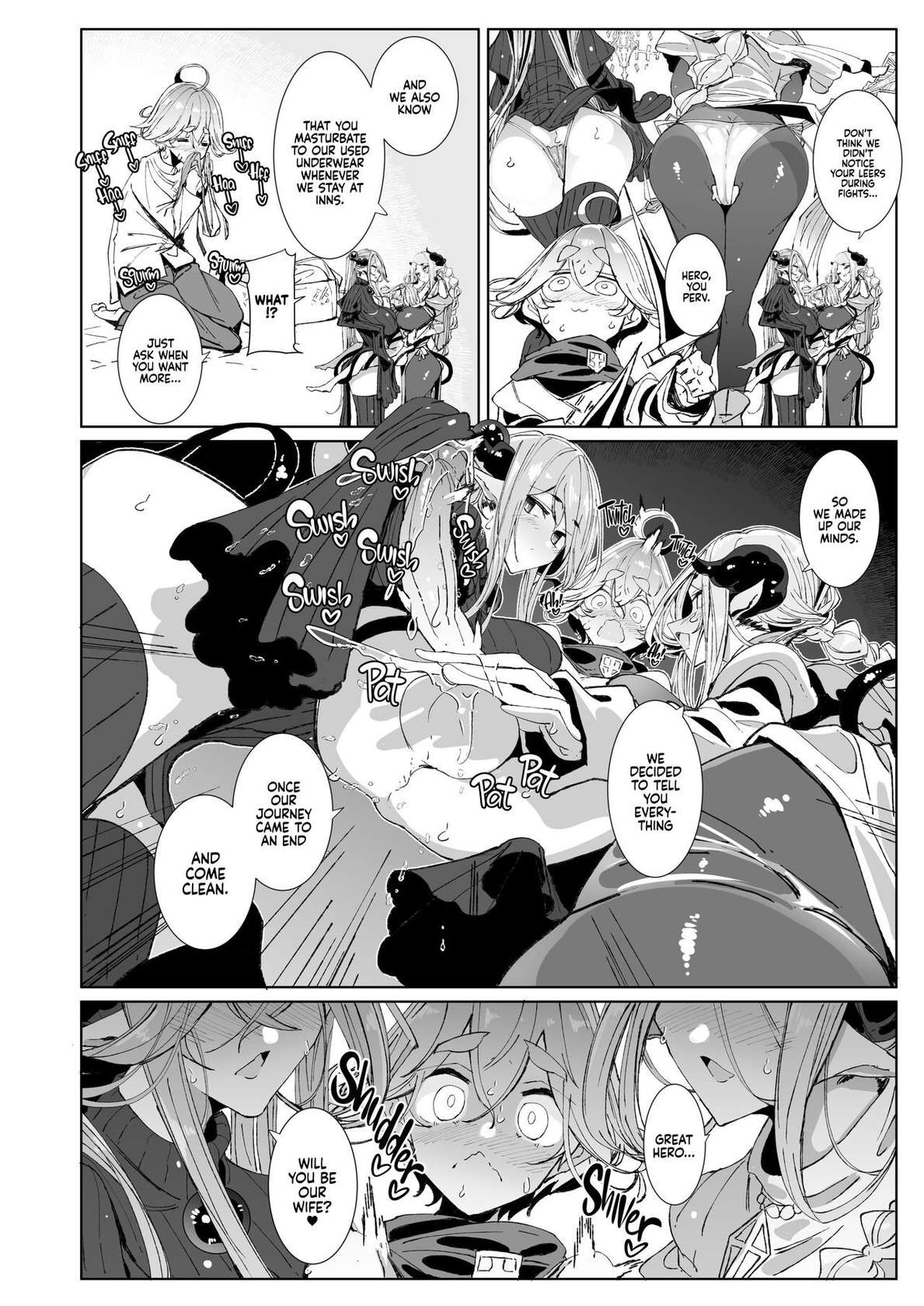 [Metro Notes (Tsumetoro)] Maou Toubatsu o Oeta Yuusha-kun to Futanari Inma Futari ga Yarukotonante Kimatteru yo ne! |The Demon Lord Is Gone, the World Is at Peace... What Are the Hero and His Futa Succubi Gonna Do!? [English] {2d-market.com} [Decensored]<