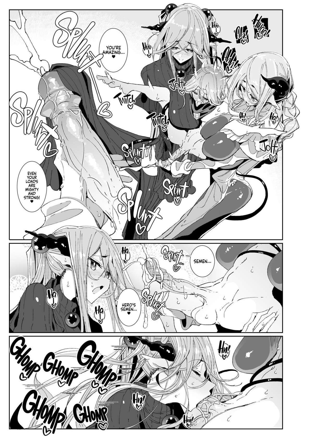 [Metro Notes (Tsumetoro)] Maou Toubatsu o Oeta Yuusha-kun to Futanari Inma Futari ga Yarukotonante Kimatteru yo ne! |The Demon Lord Is Gone, the World Is at Peace... What Are the Hero and His Futa Succubi Gonna Do!? [English] {2d-market.com} [Decensored]<