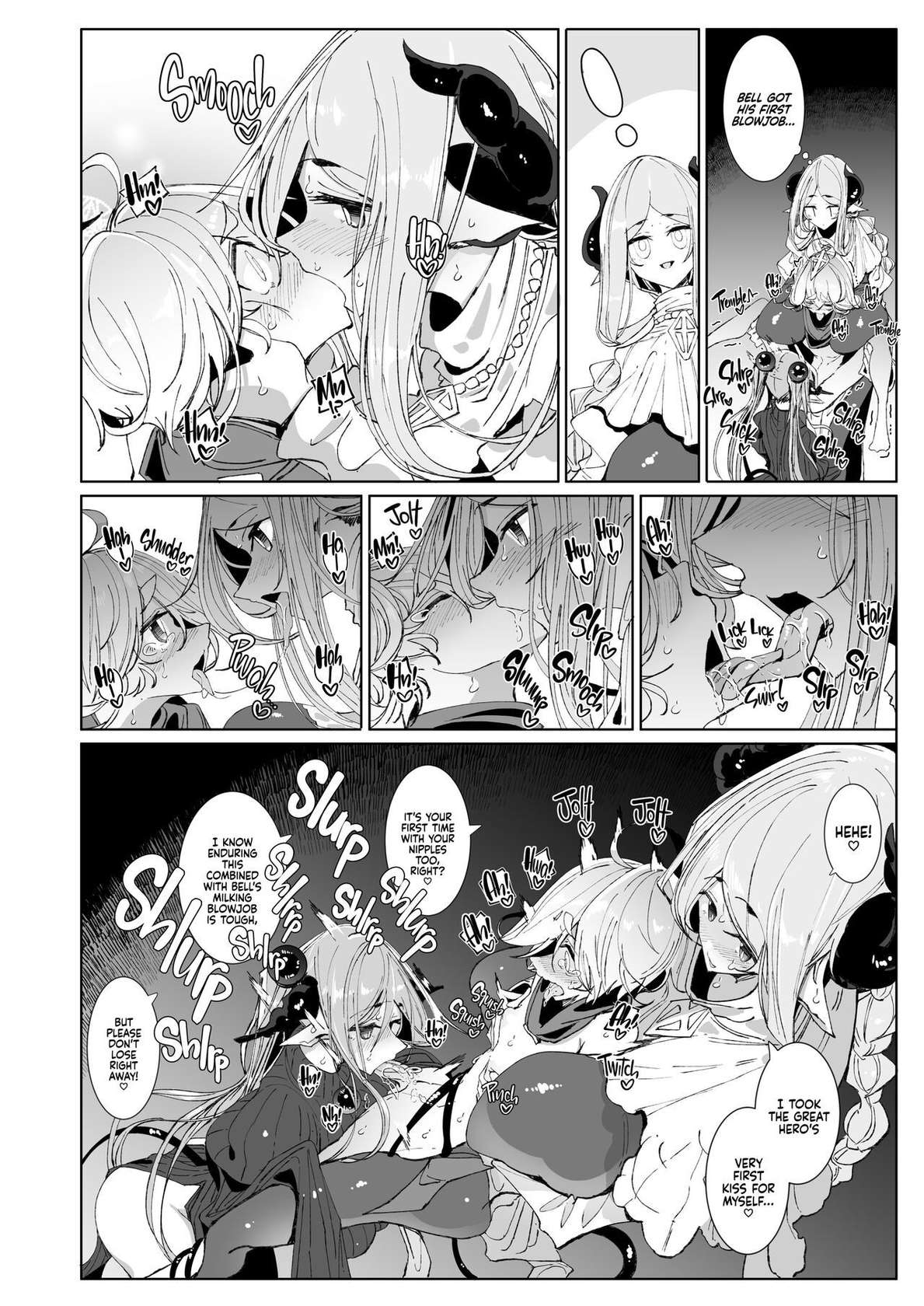 [Metro Notes (Tsumetoro)] Maou Toubatsu o Oeta Yuusha-kun to Futanari Inma Futari ga Yarukotonante Kimatteru yo ne! |The Demon Lord Is Gone, the World Is at Peace... What Are the Hero and His Futa Succubi Gonna Do!? [English] {2d-market.com} [Decensored]<