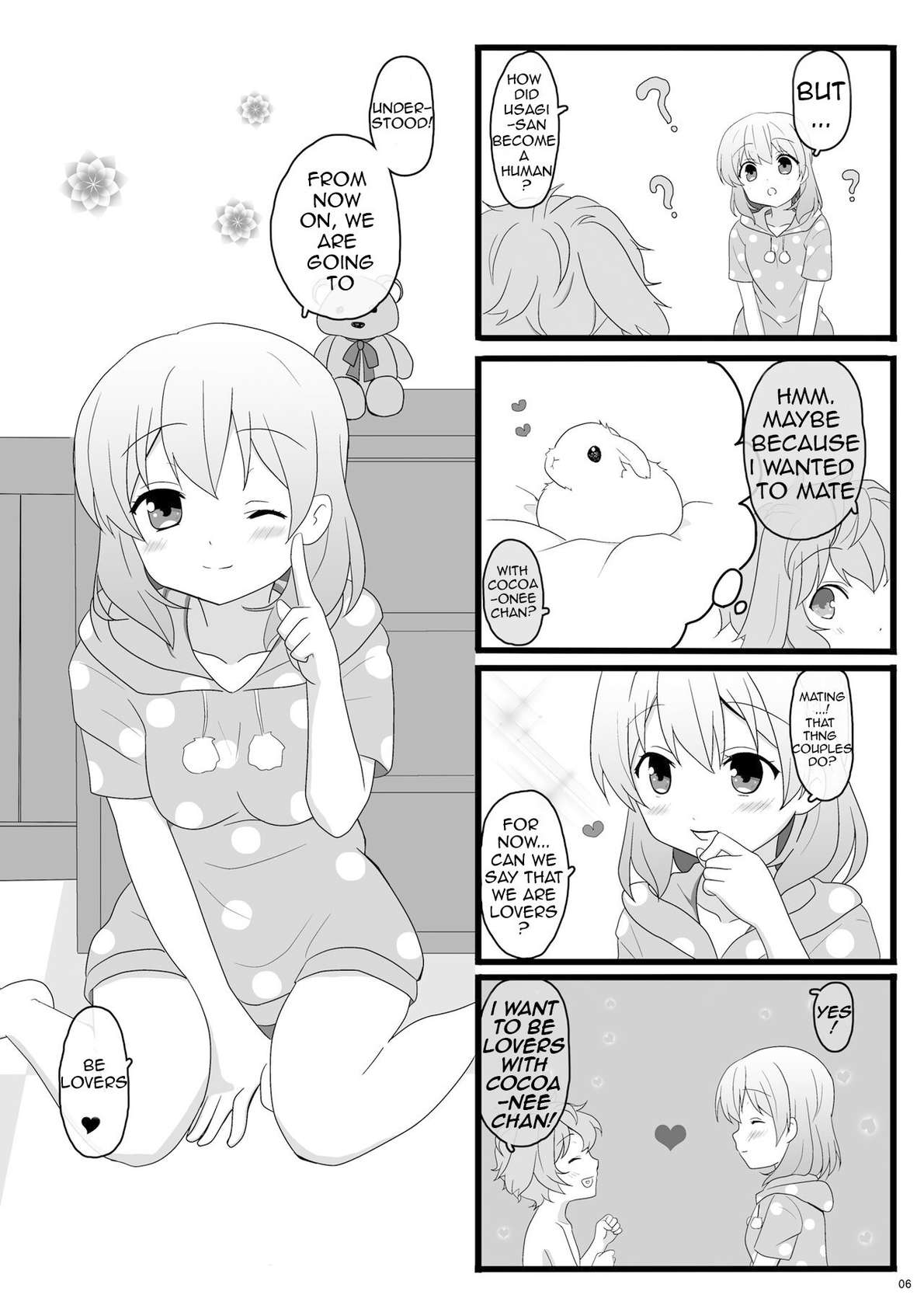 [PASTEL WING (Kisaragi-ICE)] Koibito wa Kokoa Onee-chan - Lover is cocoa sister (Gochuumon wa Usagi desu ka?) [English] [BeShaHuyu] [Digital]