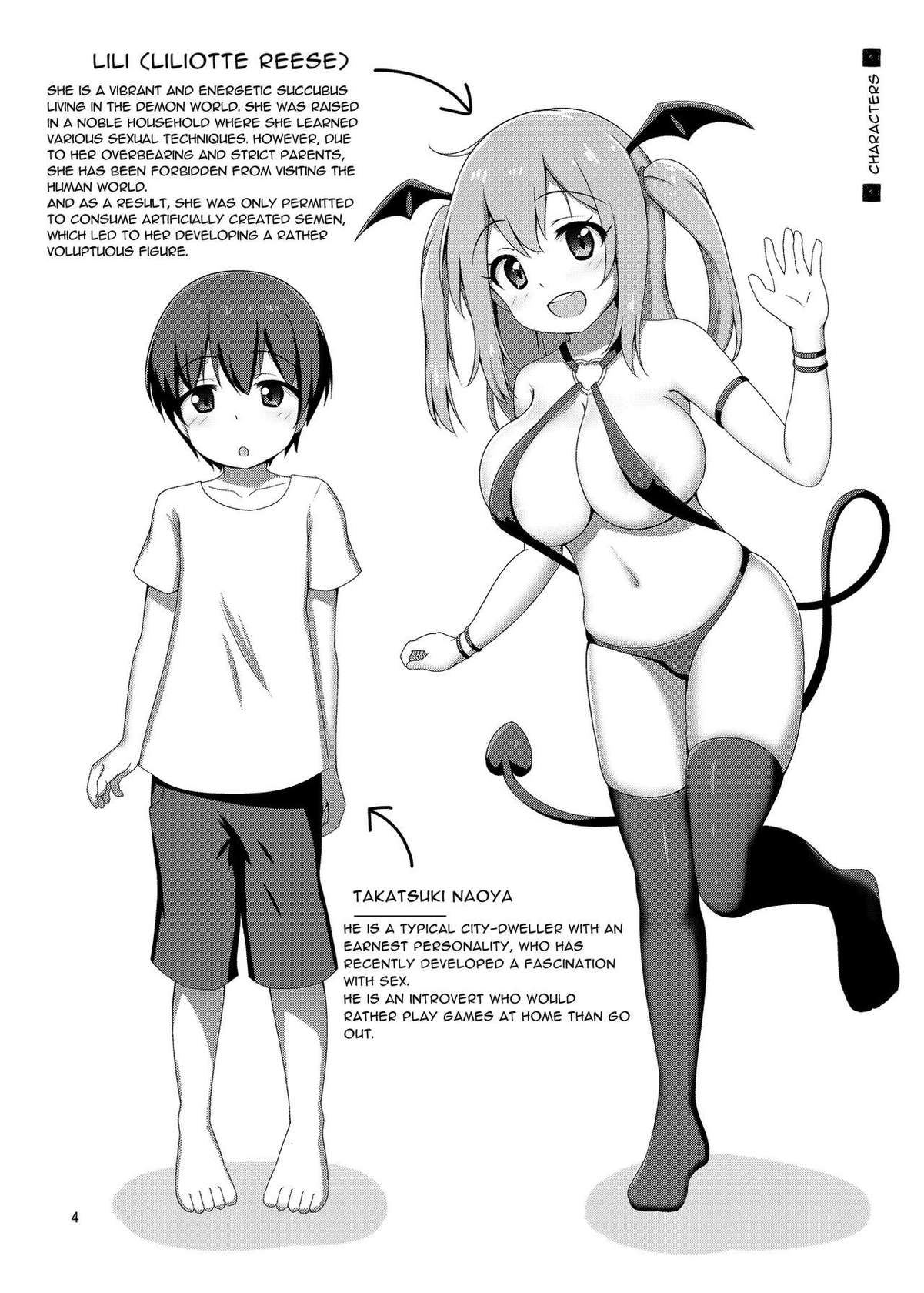 [Besshun-tei (Arisu Kazumi)] Hakoiri Succubus, Shota ni Deau. | Sheltered Succubus Meets Shota. [English] [RWfuta] [Digital]