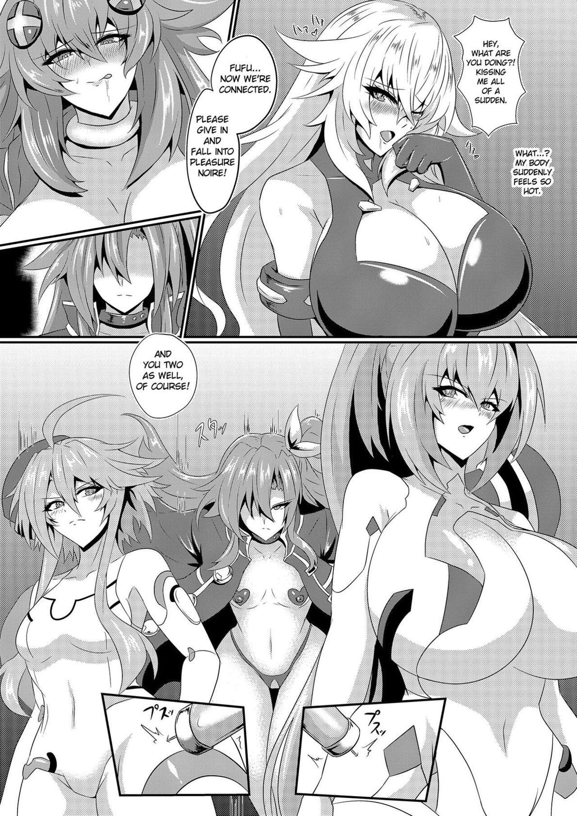 (C102) [Shiro Brownie (Seshiro)] Pleasure Heart -NOIRE- (Hyperdimension Neptunia) [English] [Digital]