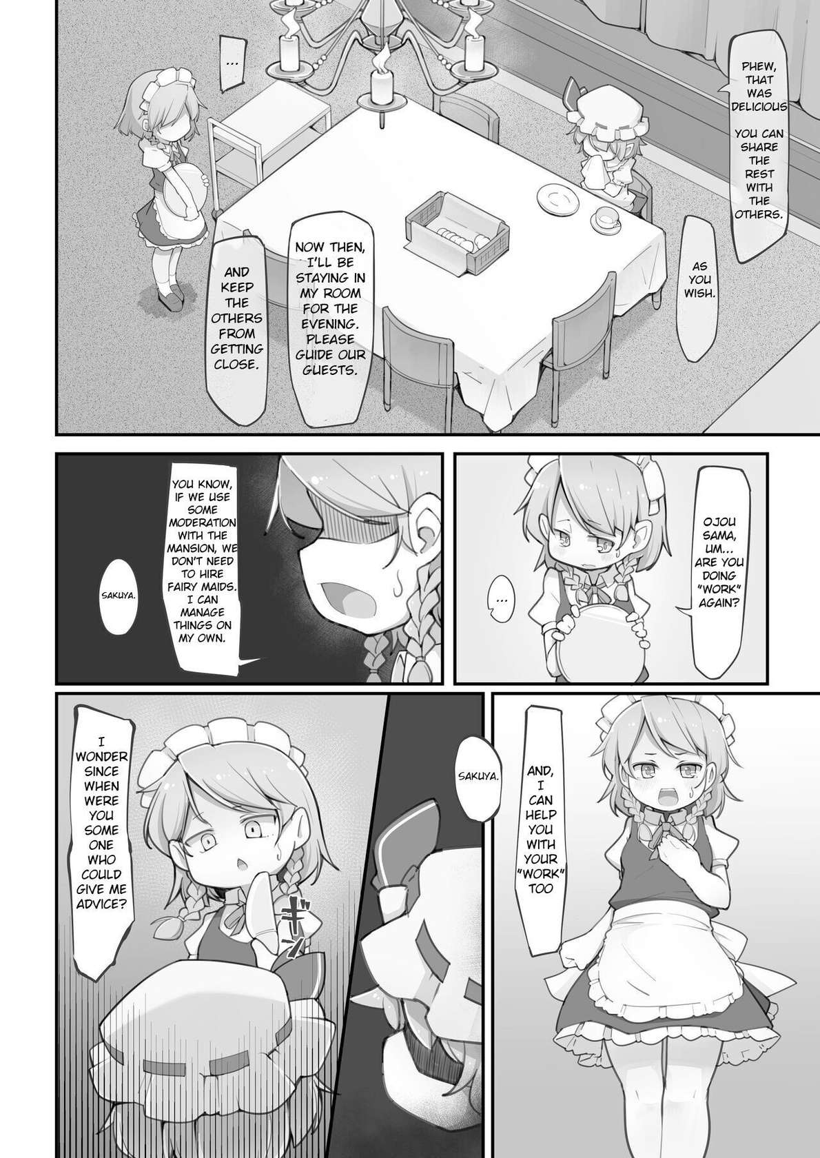 [Aparachiya (Kabu)] Koumakan no Daikokubashira | Scarlet Devil Mansion's Income Provider (Touhou Project) [English] [Digital]