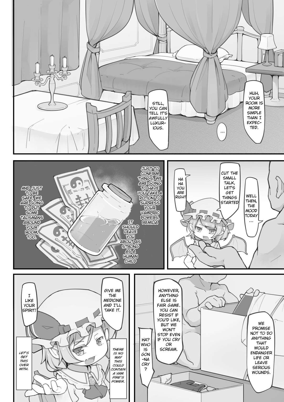 [Aparachiya (Kabu)] Koumakan no Daikokubashira | Scarlet Devil Mansion's Income Provider (Touhou Project) [English] [Digital]