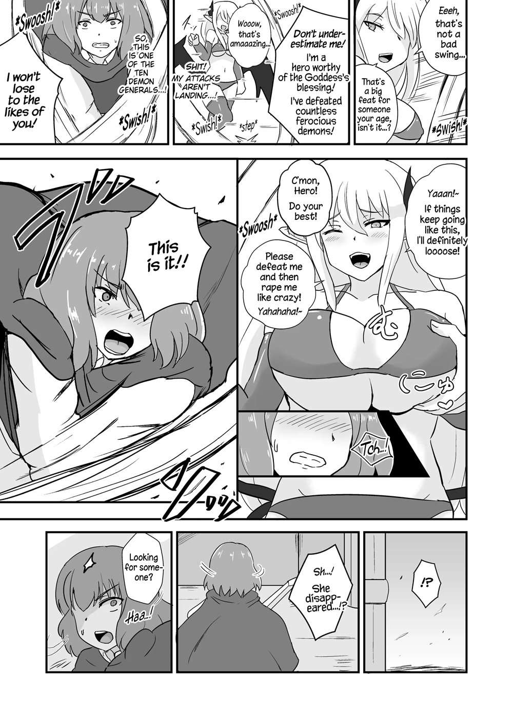 The Hero Is Defeated By A Succubus Oneesan [Oneshot]