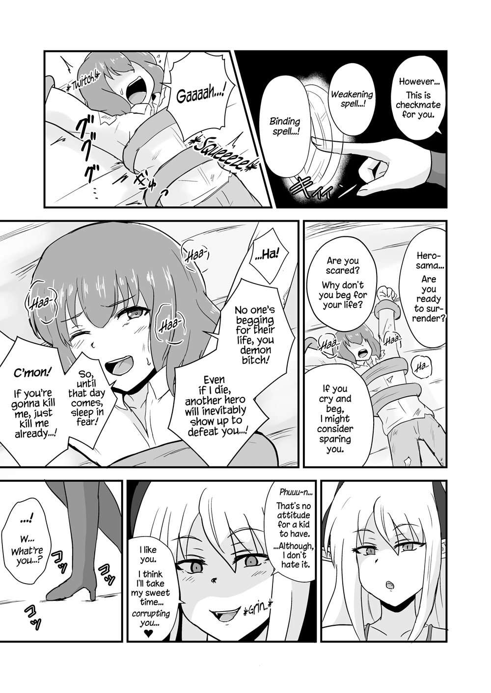 The Hero Is Defeated By A Succubus Oneesan [Oneshot]