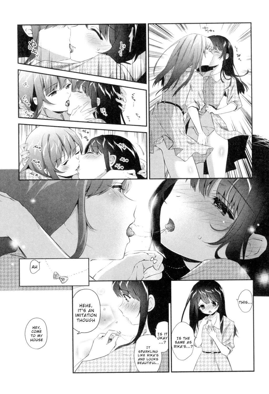 [Amanagi Seiji] Yuri-Iro no Hibi Chapter 4 [English] [Wrecking Army] [Digital]