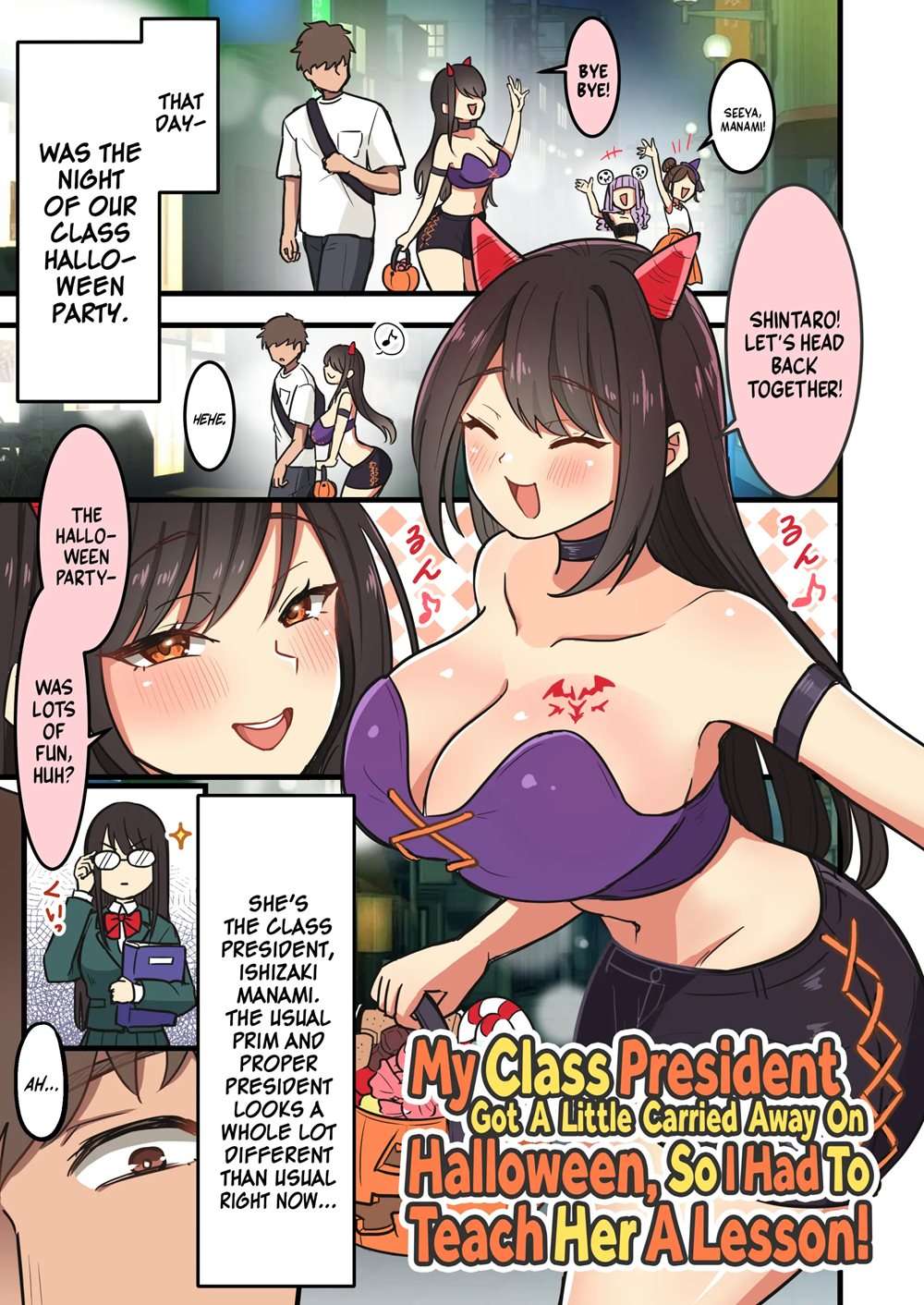 My Class President Got A Little Carried Away On Halloween, So I Had To Teach Her A Lesson! [Oneshot]