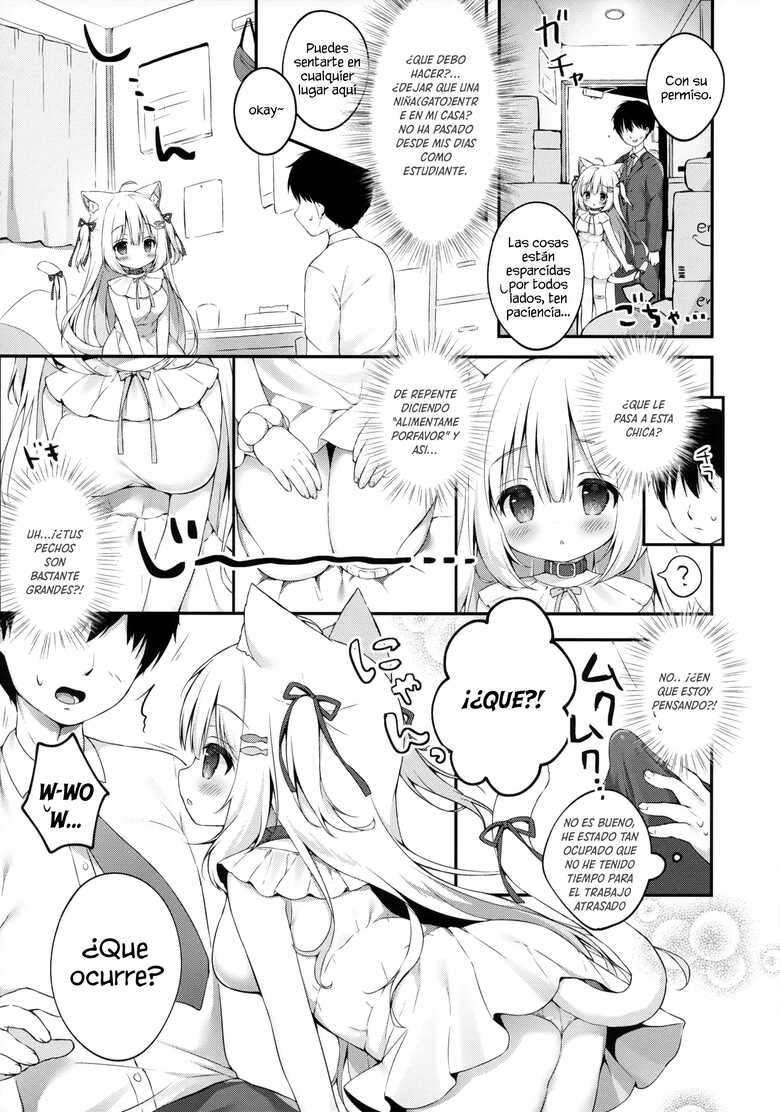 (COMITIA138) [MochiPeach (Momomame Komamochi)] Katte Kudasai, Goshujin-sama! [Spanish] [El Pastelero Calentón]