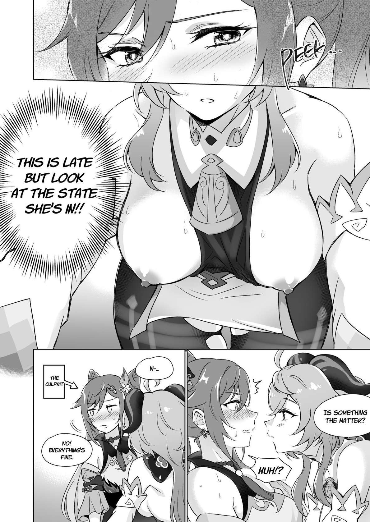 [World of Pure (Negom)] Ecchi desu yo Keqing-san! | You're So Lewd, Lady Keqing! (Genshin Impact) [English] [Digital]