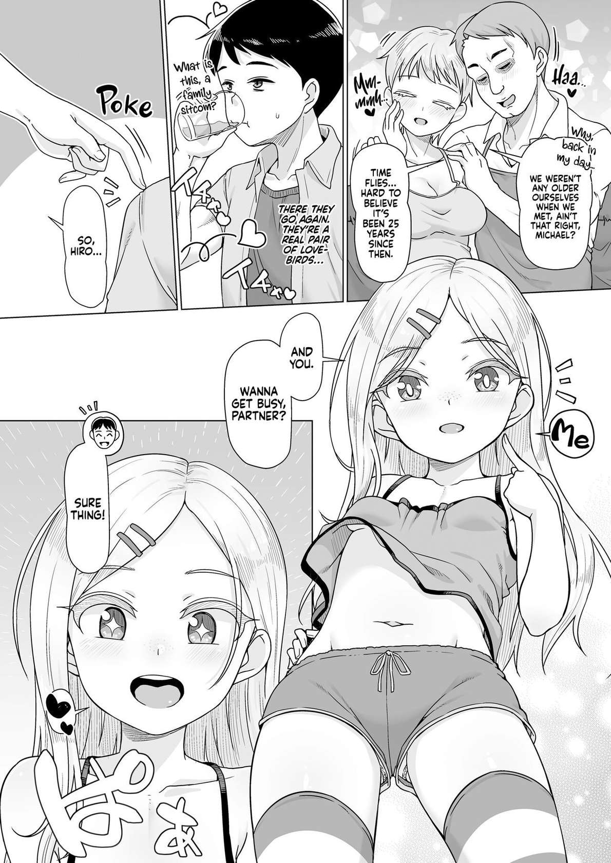 [Mamezou] Ibunka Kousai Homestay | Cultural Exchange Homestay (COMIC LOE VOL.3 Mini LO 1 Jikanme) [English] [Xzosk + cybeast93]