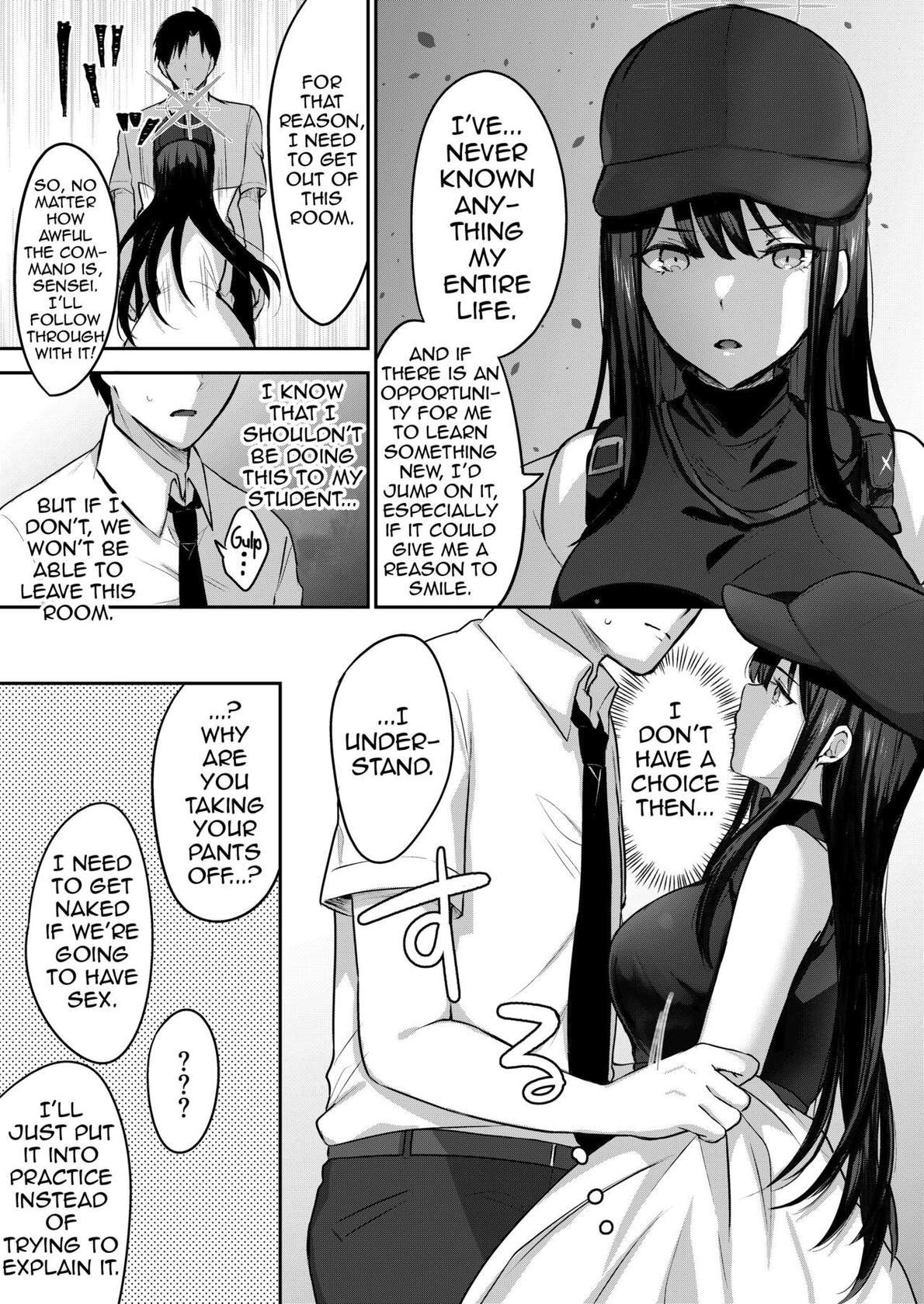 [Kakinotanehitotsubu (Kakino Nashiko)] Saori to xxx Shinai to Derarenai Heya | I can't leave this room until I xxx Saori  (Blue Archive) [English] [Shiririn] [Digital]