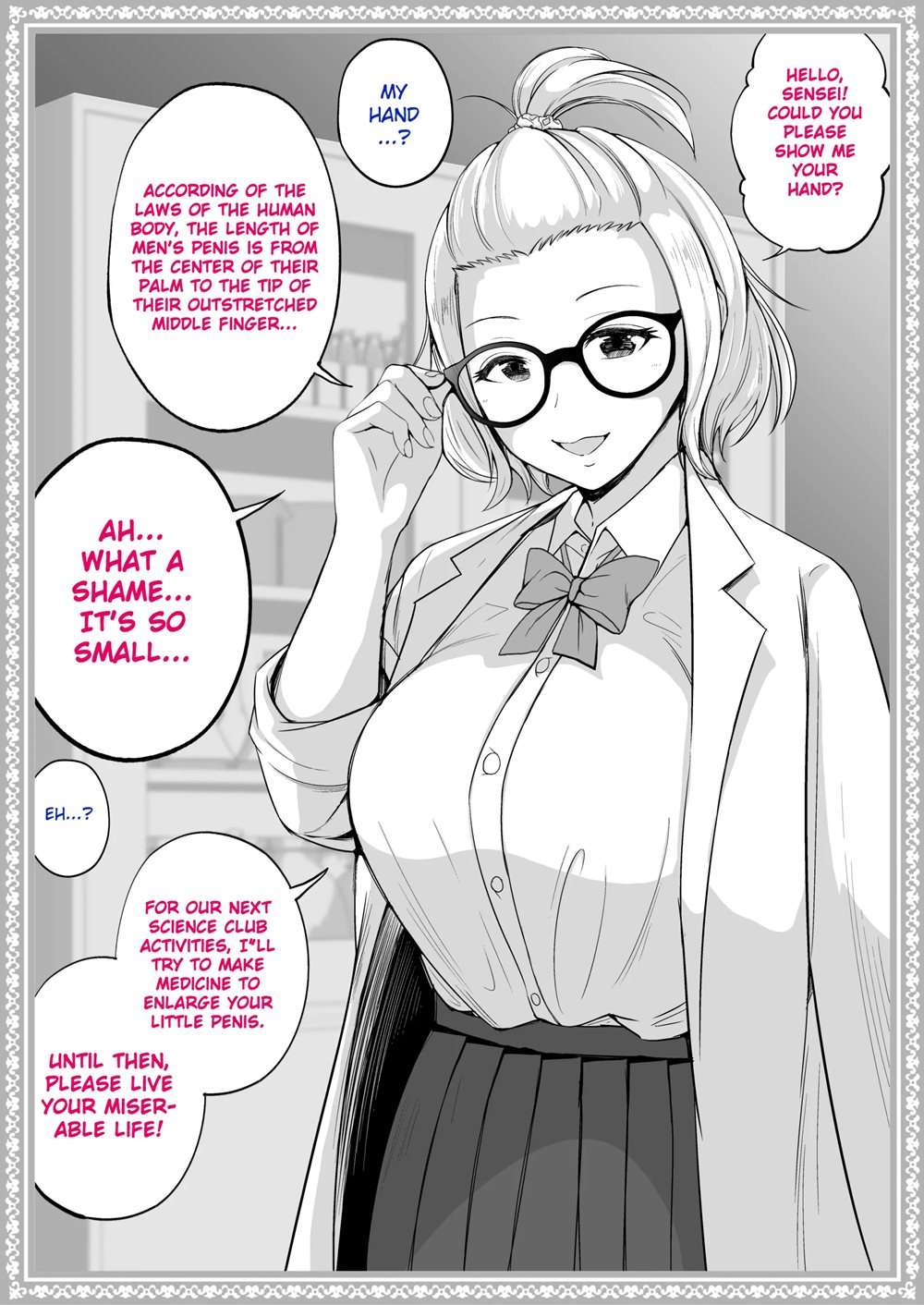 Science Department Room 3rd Year High School Student, Nozomi Hikari [Oneshot]