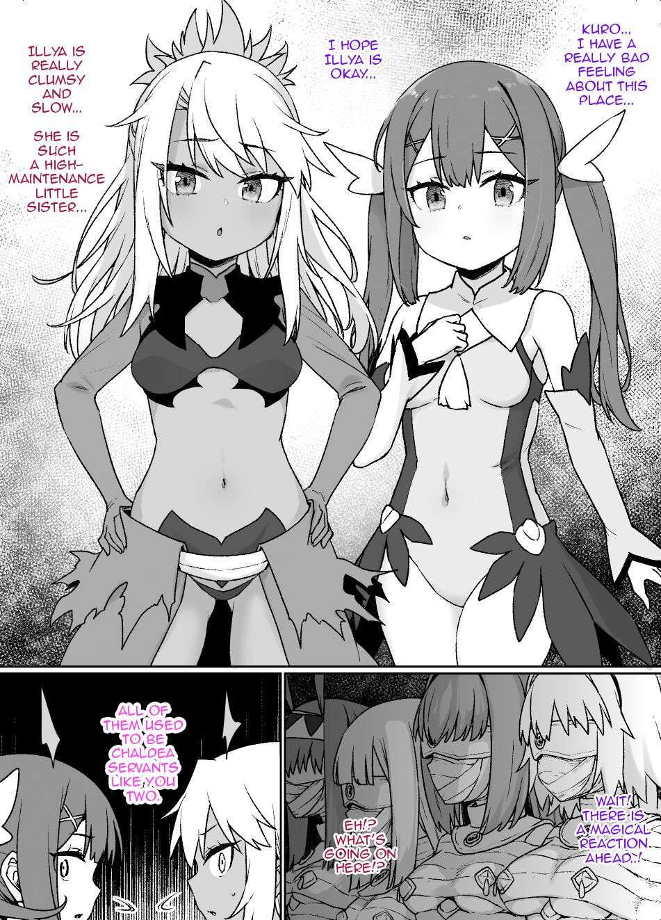 [Kusayarou] FGO Brainwashing Singularity - Chloe & Miyu