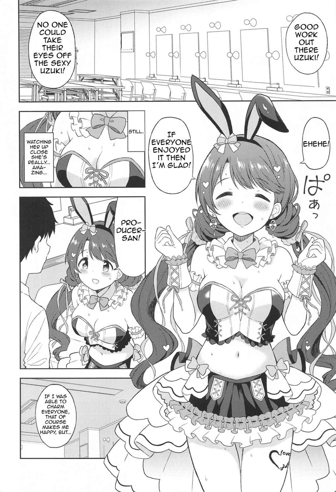 (C102) [UTATANEYASHIKI (Decosuke)] Hatsujou Uzuki to Himitsu no Ecchi | Secret sex with Uzuki in heat (THE IDOLM@STER CINDERELLA GIRLS) [English] [Im Simon! 93.7]