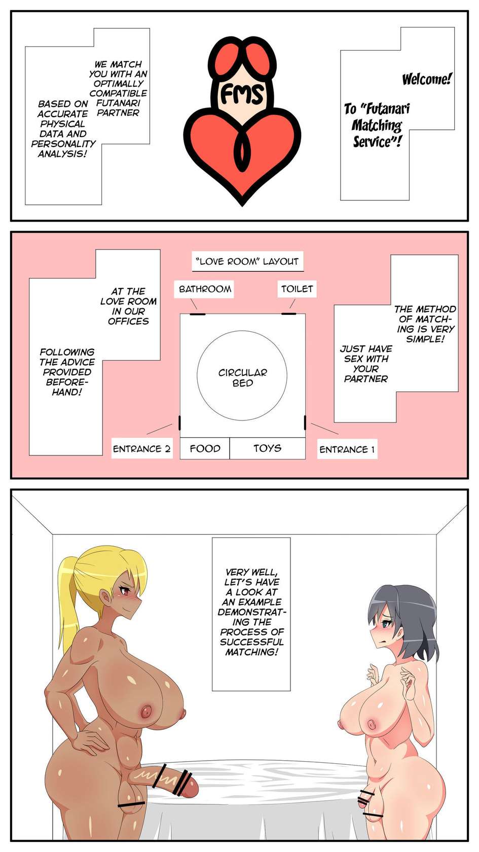 [Muttumuu] Futanari Matching Service 4 [English] [Brolen]