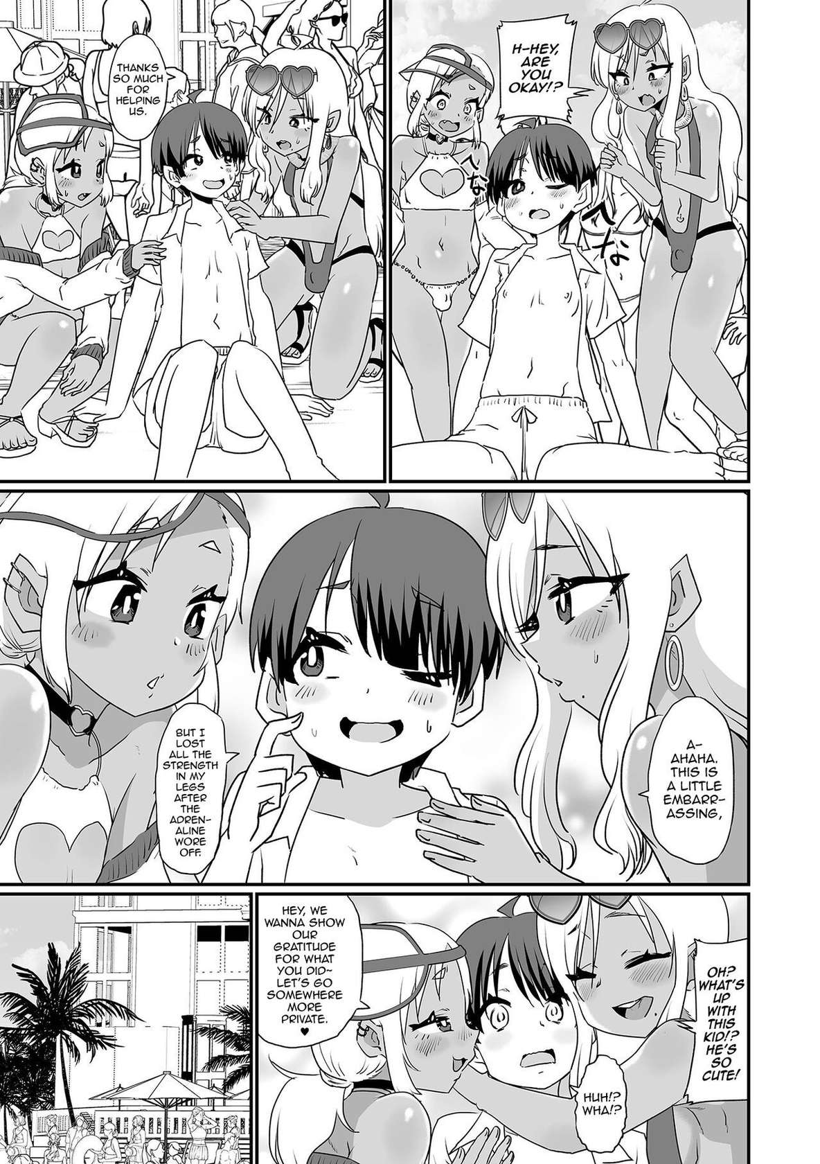 [Nikuyaki] Otokonoko Gal no Abunai Natsuyasumi (Gekkan Web Otoko no Ko-llection! S Vol. 88) [English] [mysterymeat3] [Digital]