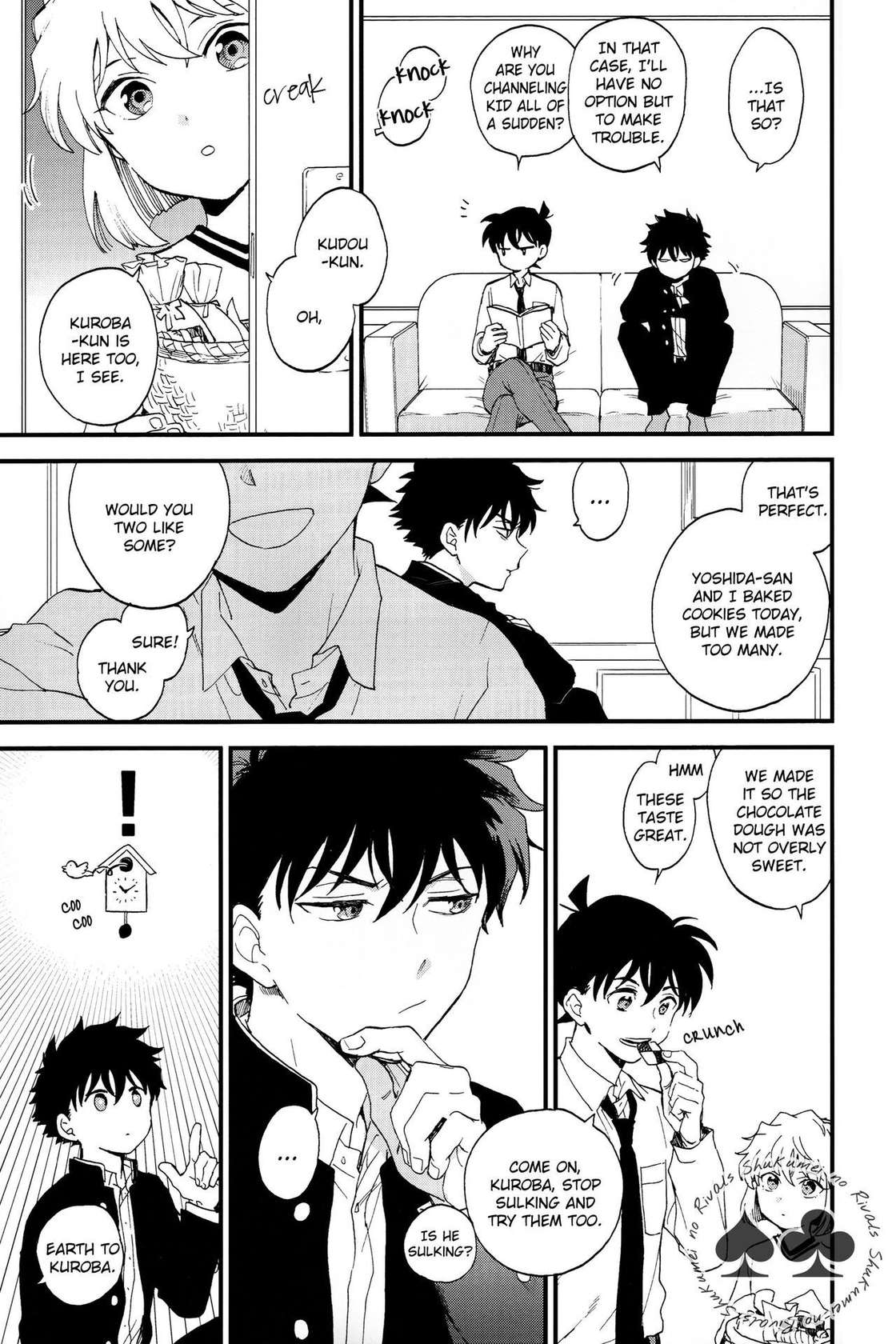 (Himitsu no Ura Kagyou 15) [LOG (M2GO)] Inside Invader (Detective Conan) [English] [Shukumei no Rivals]