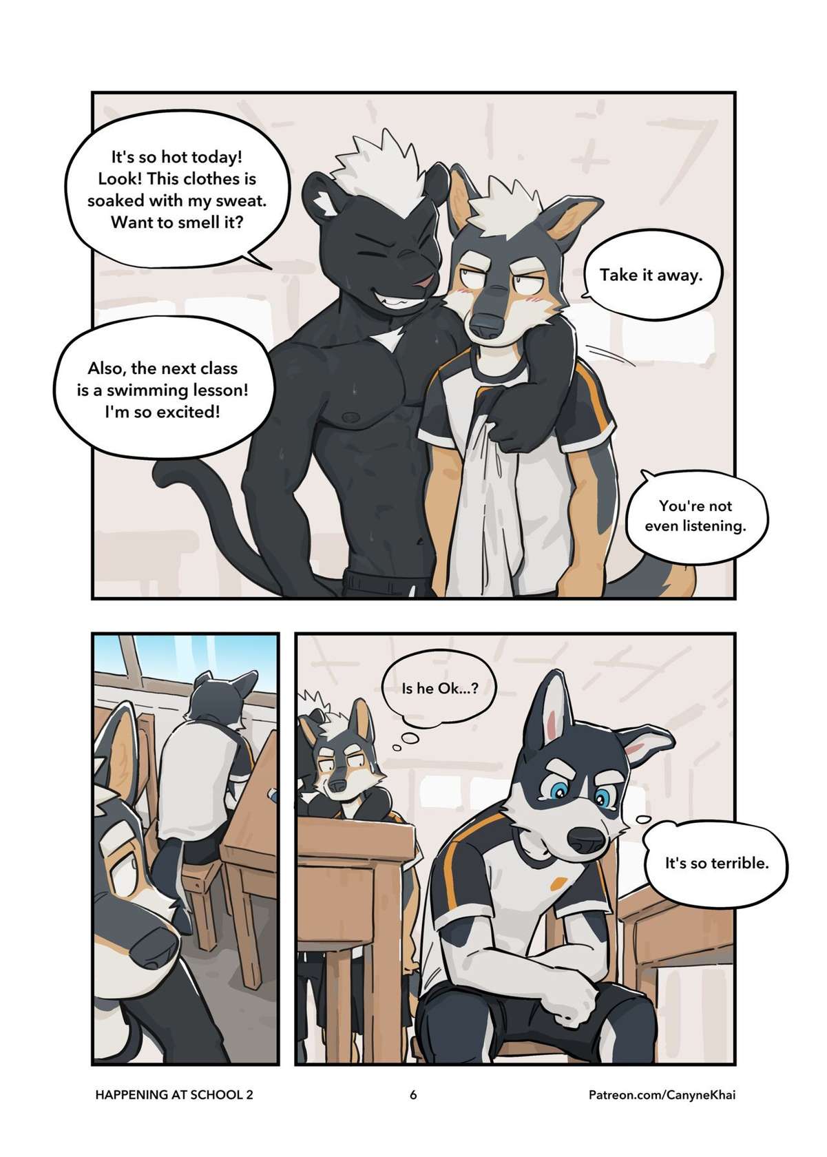 [Canyne Khai] Happening At School 2 (Partially Machine Translated)