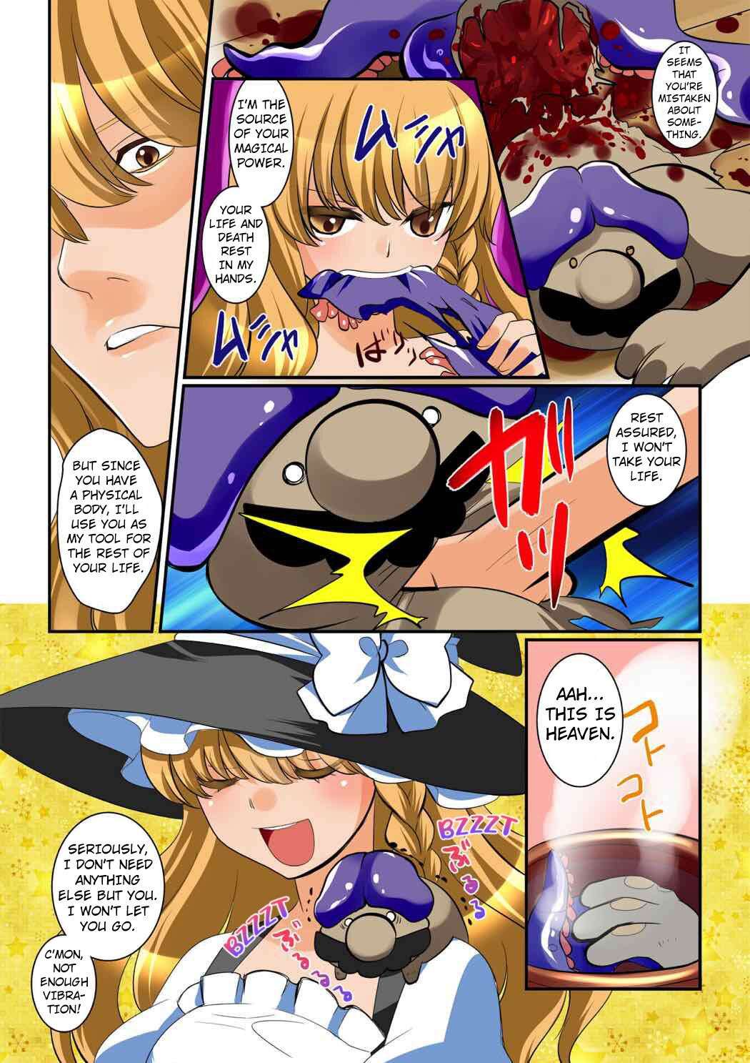 [Hanamo Oukoku (Hanamo Daiou)] Marisa to Kinoko no Aru Nichijou | The Daily Life of Marisa and the Mushrooms (Touhou Project) [English] [Kuraudo] [Digital] [Incomplete]