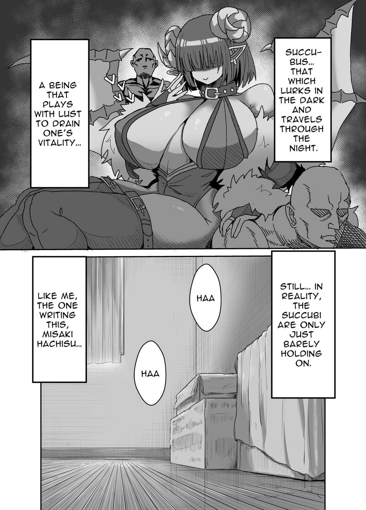 [Sei no Mamono (Sema)] In kyasakyubasu ~Inma to Ijigen ni Tsunagaru Ana~ | Gloomy Succubus ~glory hole connected to another dimension~ [English] [Penguin Piper] [Digital]