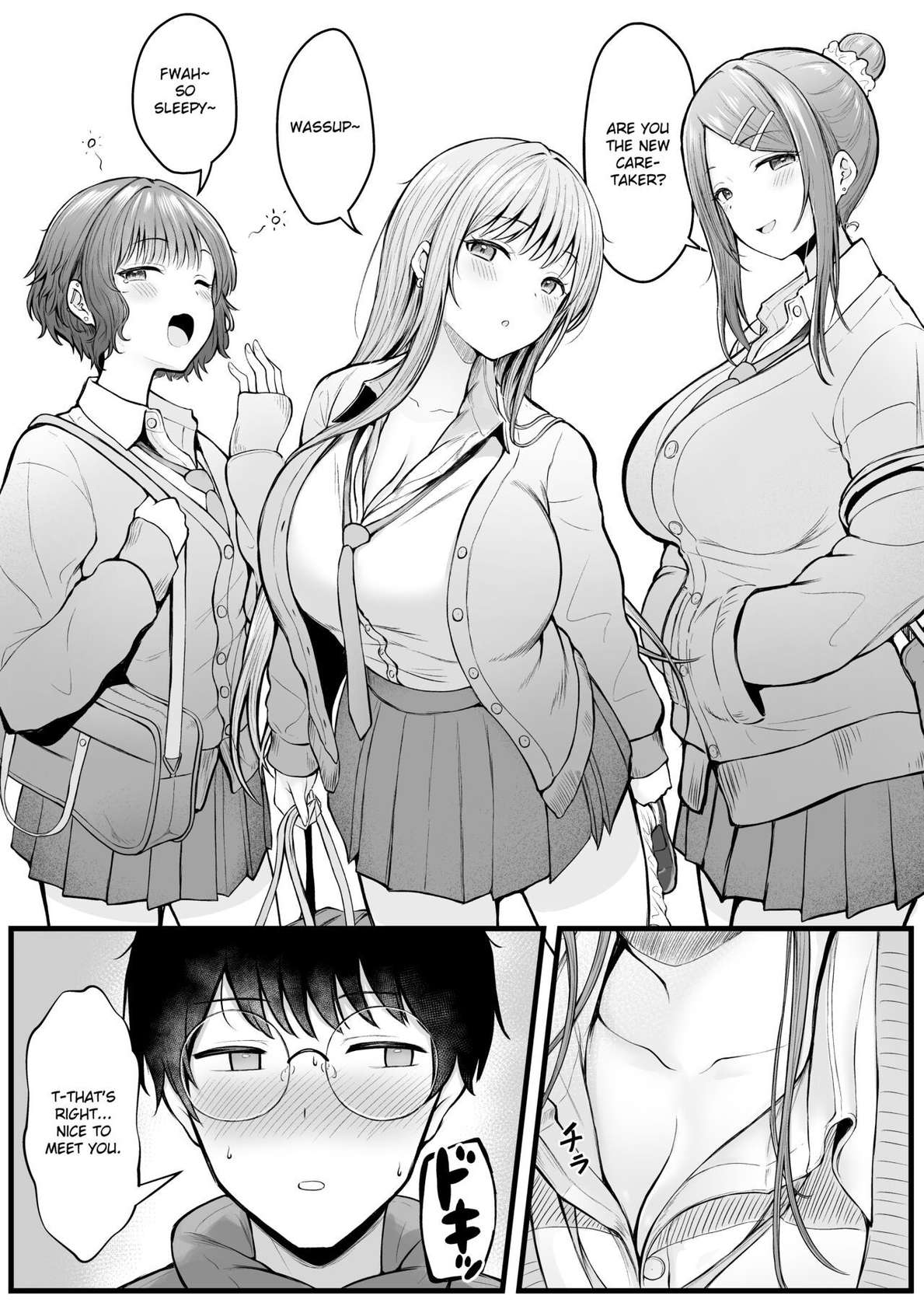 [Nekomimi to Kuro Mask (cielo)] Joshiryou Kanrinin no Boku wa Gal Ryousei ni Furimawasarete masu [English] [flowerswamp]