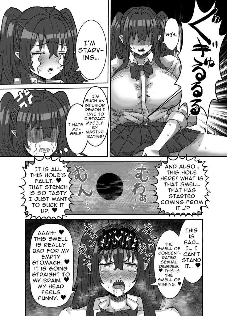 In kyasakyubasu ~Inma to Ijigen ni Tsunagaru Ana~ | Gloomy Succubus ~glory hole connected to another dimension~