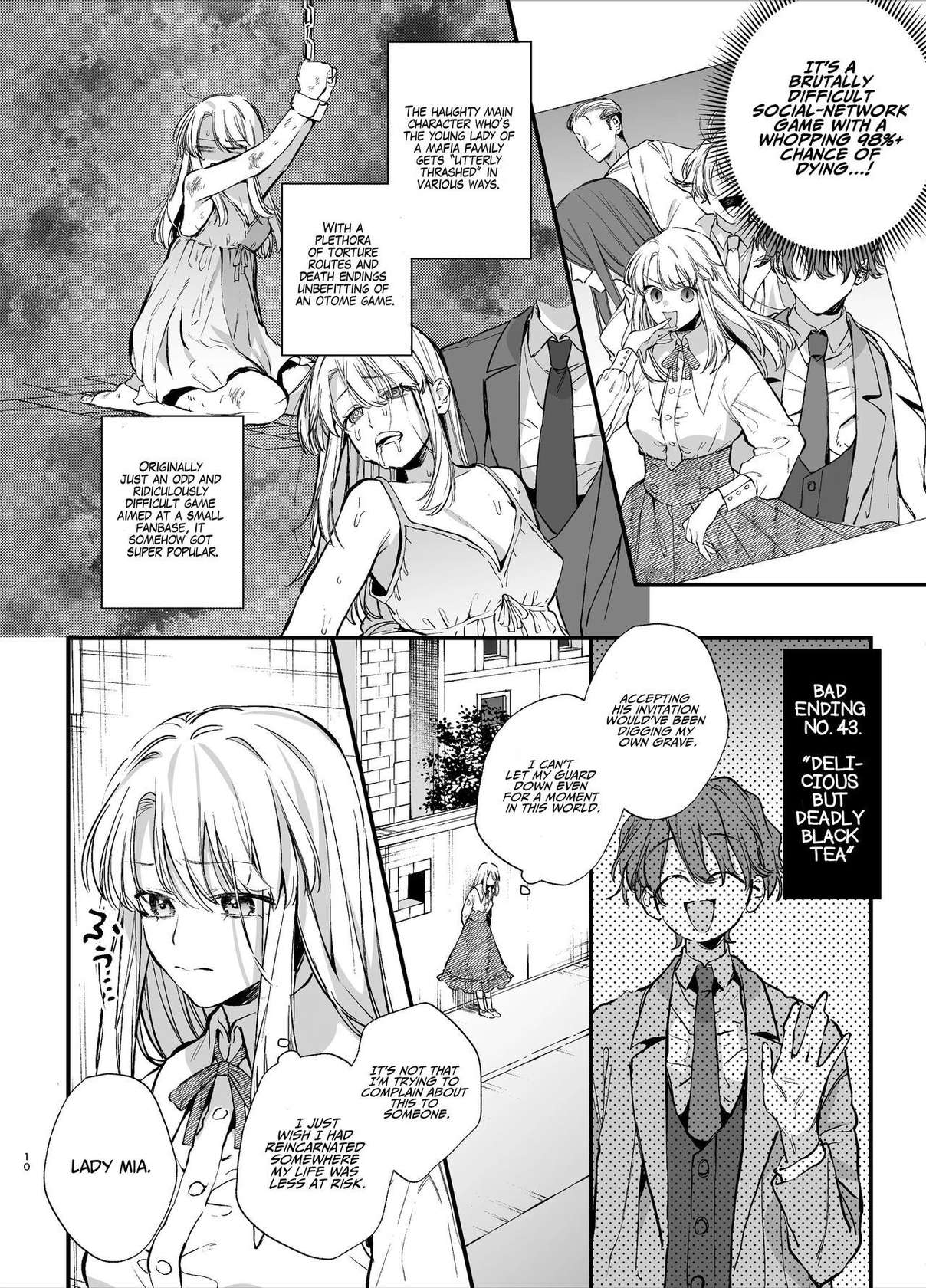 [Umenegi Daimyoujin (Umekoppe)] Shini gē ni Tensei Shita Mafia jō wa Henai Supai ni te Kagome ni Sareru | The Spy Who Ravished Me ~Reborn As a Mafia Princess in a Deadly Game~ [English]