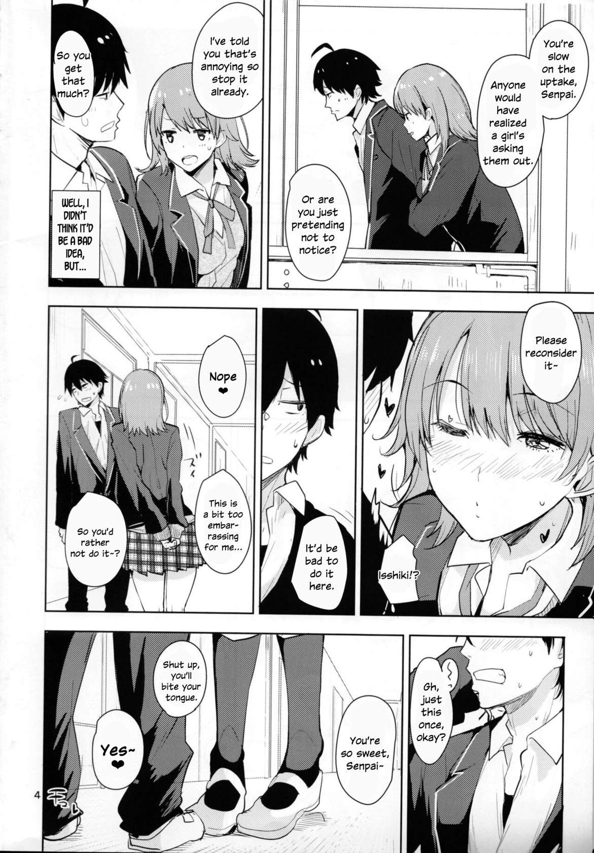 (C88) [AMAYADORI+ (Harenochiame)] Irohas ga Azatoi Hon (Yahari Ore no Seishun Love Come wa Machigatteiru.) [English] [SDTLs]