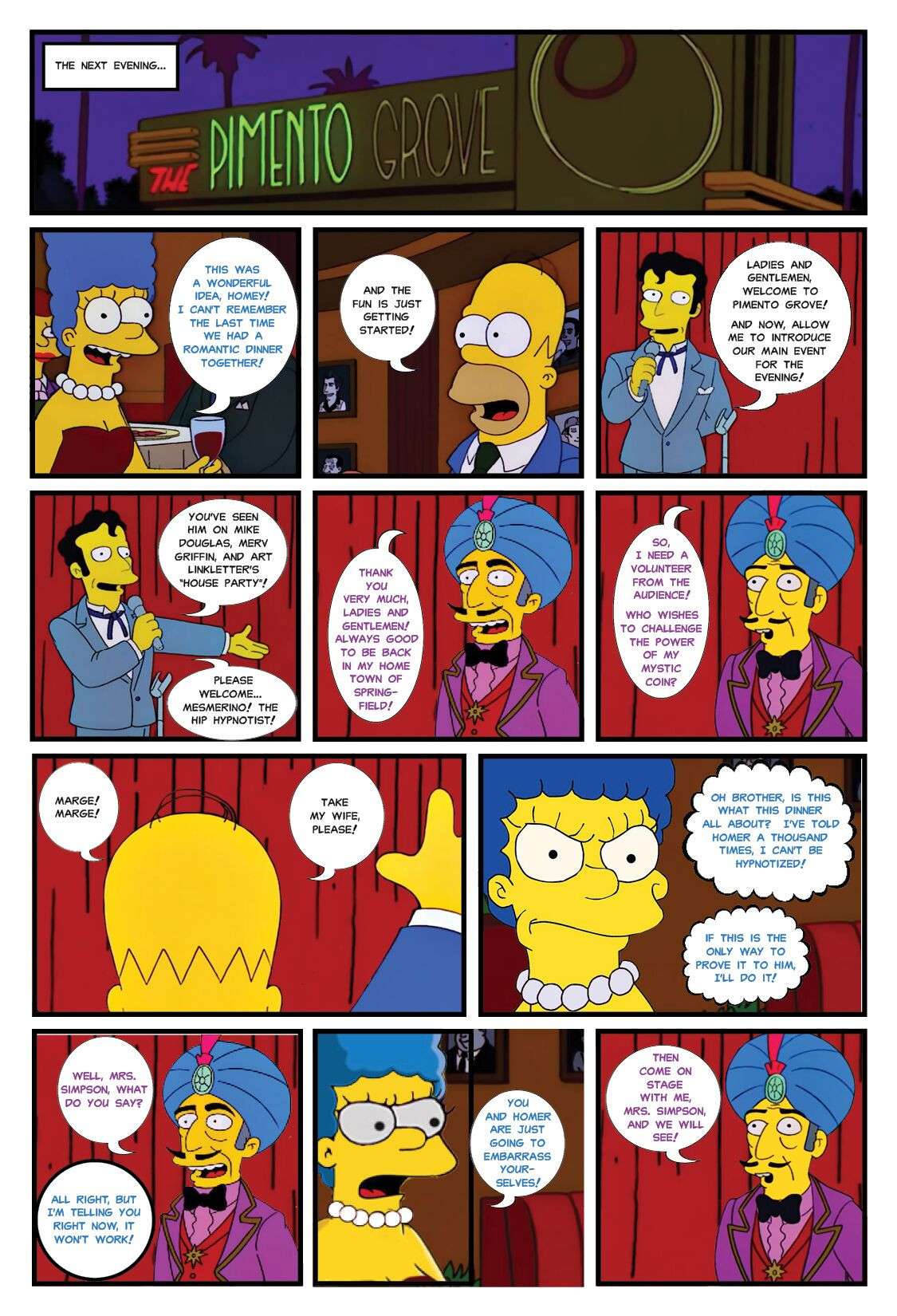 The Simpsons: Marge's Night Out [MisterJ167]