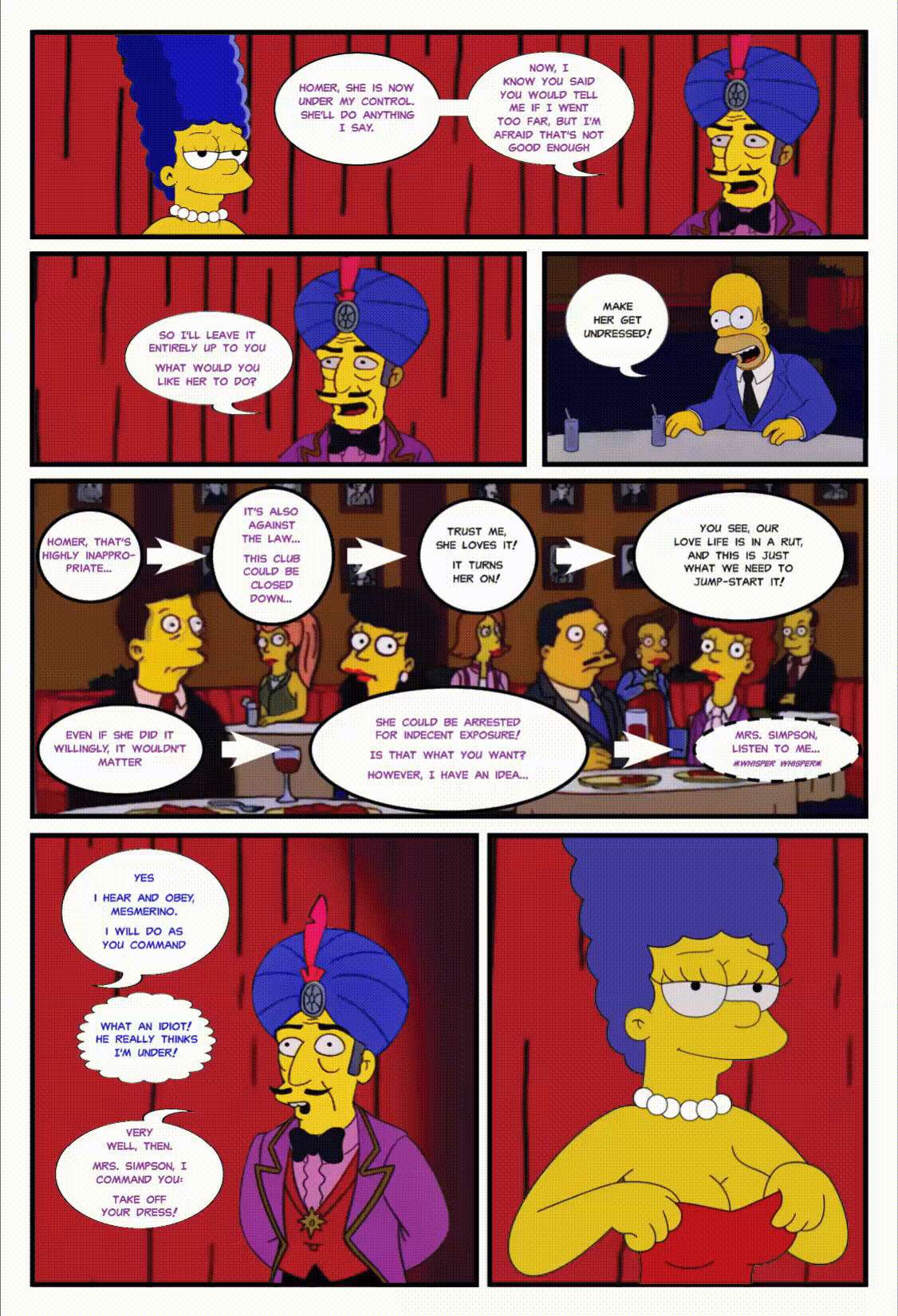 The Simpsons: Marge's Night Out [MisterJ167]