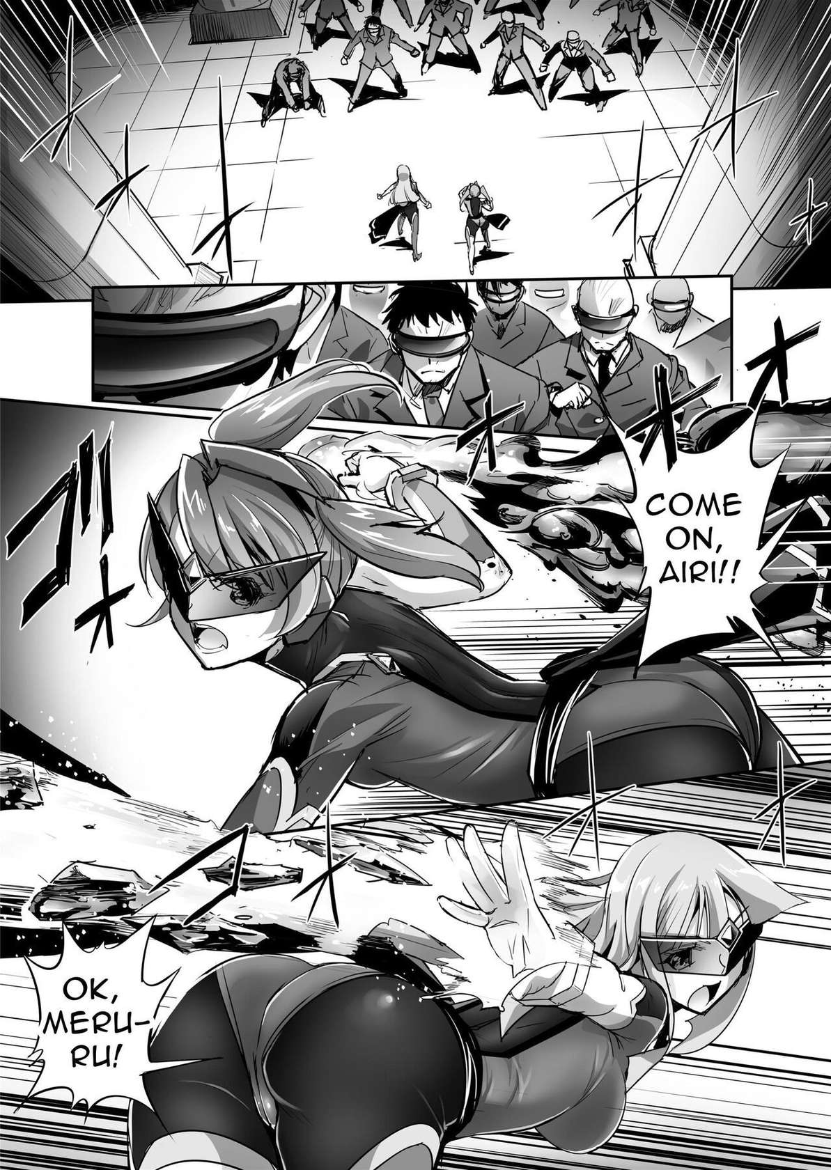 [No Future (Hashioto Ranki, SASAYUKi)] FlameFrost Duo TWIN CURELY ~Yuri Heroines Defeated By Dick~ Part 1+2 [English] [Digital]