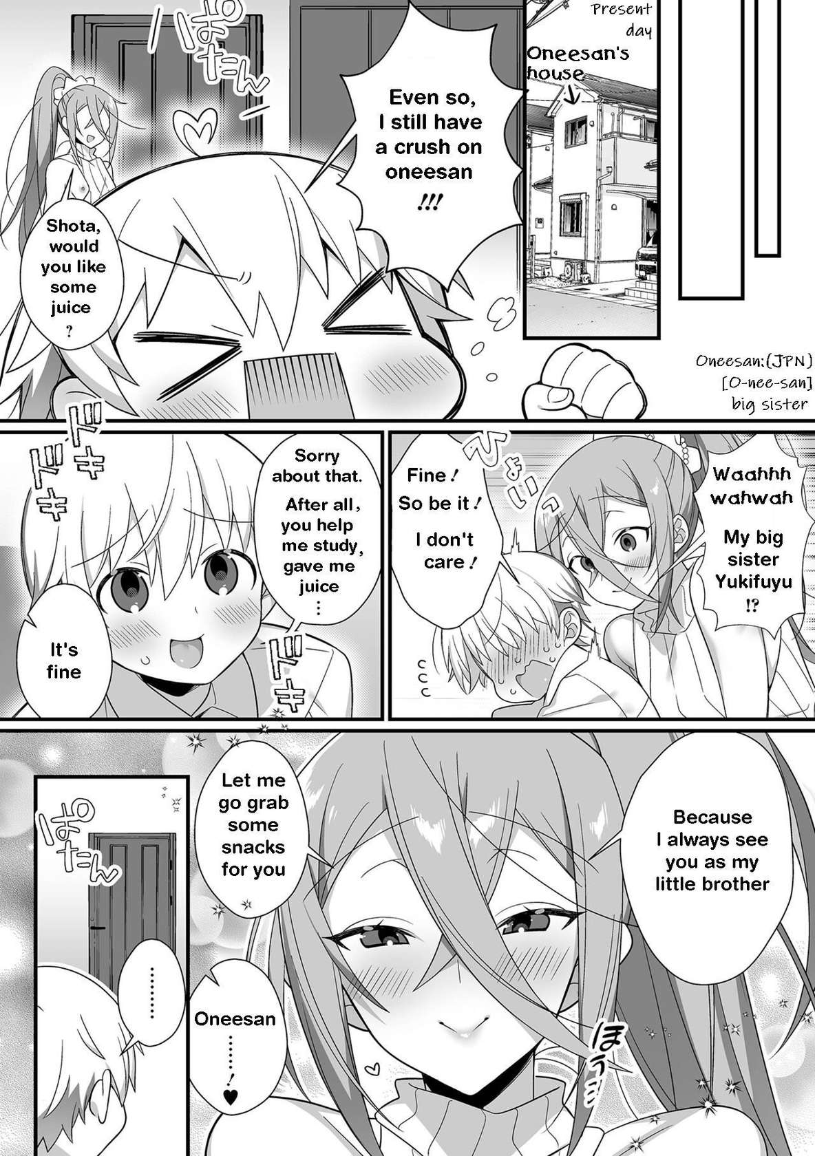 [Shikakui Kuromaru] Kireina Onesan♂ wa Sukidesuka? | The beautiful big-sister next door (Otokonoko to Torotoro Tokeau Ecchi Shiyo) [English] [itsy]