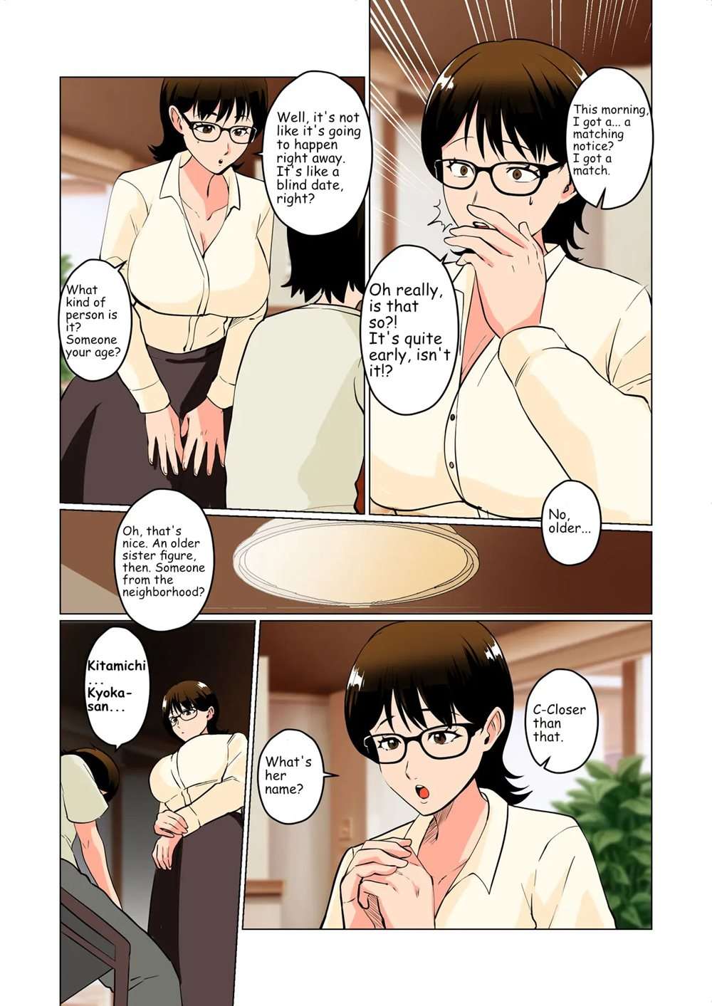 Boku No Shoushika Taisaku Matching No Aite Wa...... Mama!? [Oneshot]