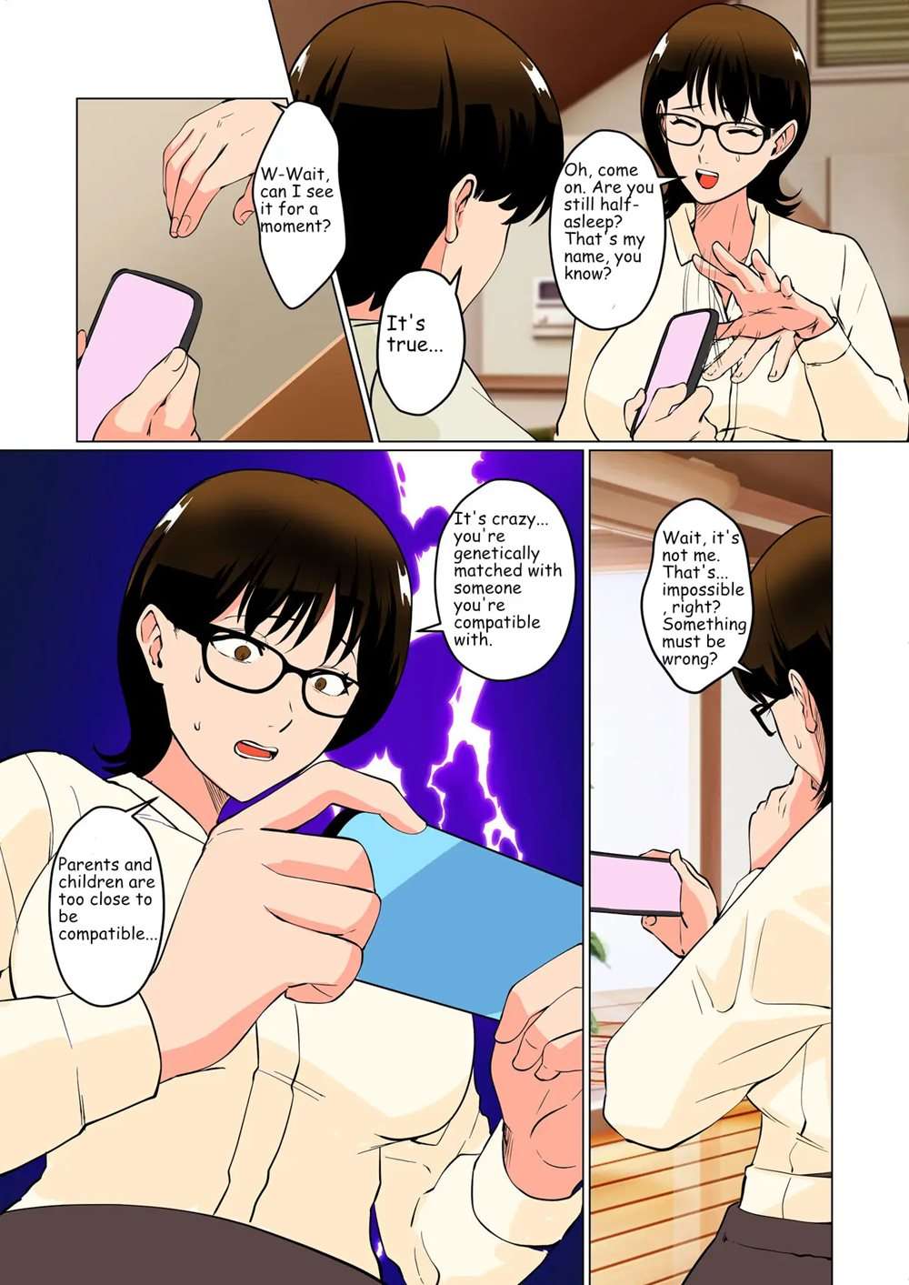 Boku No Shoushika Taisaku Matching No Aite Wa...... Mama!? [Oneshot]