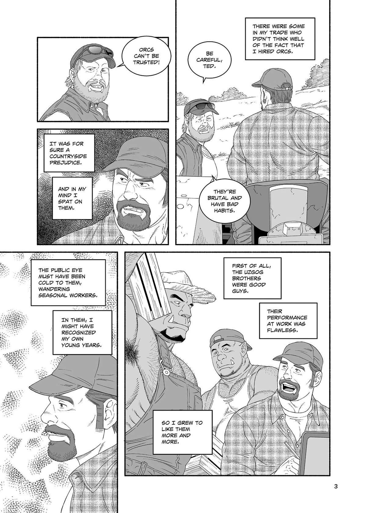 Tagame Gengoroh] B.S.B. Big Sir's Bitches : A Farmer - In the Case of Ted Sterling[English] [Digital]