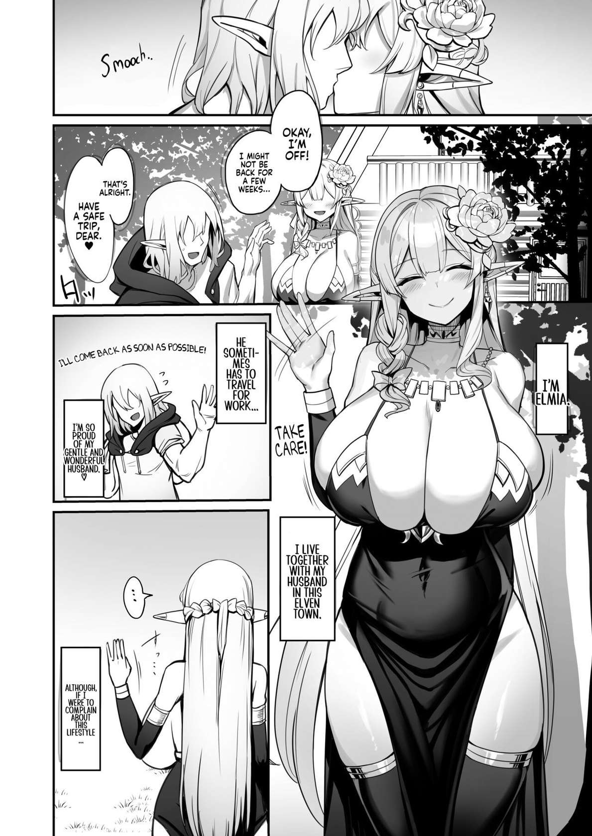 [Kirome] Elf Mama-San no manga | A Manga About an Elf Housewife [English] [Coffedrug]