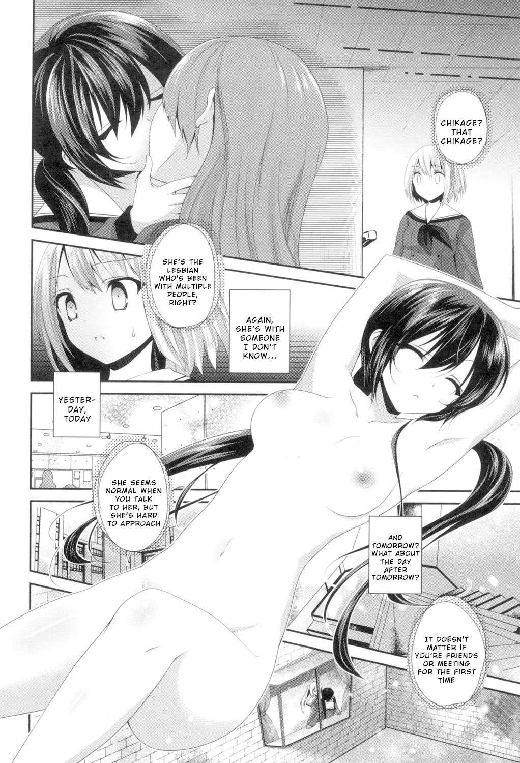 [Amanagi Seiji] Yuri-Iro no Hibi Chapter 7 [English] [Wrecking Army]  [Digital]