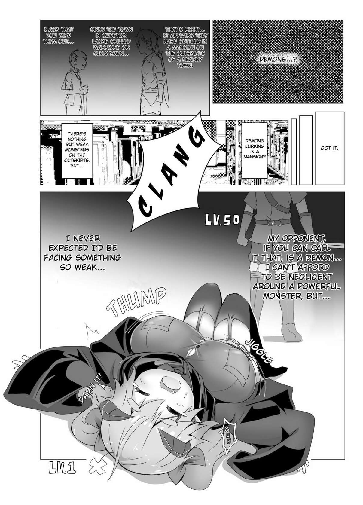 [FAP Seisakusho (Takimoto Yukari)] I'm Going to Punish A Weak, Evil Demon! [English] [SaintLucian] [Digital]