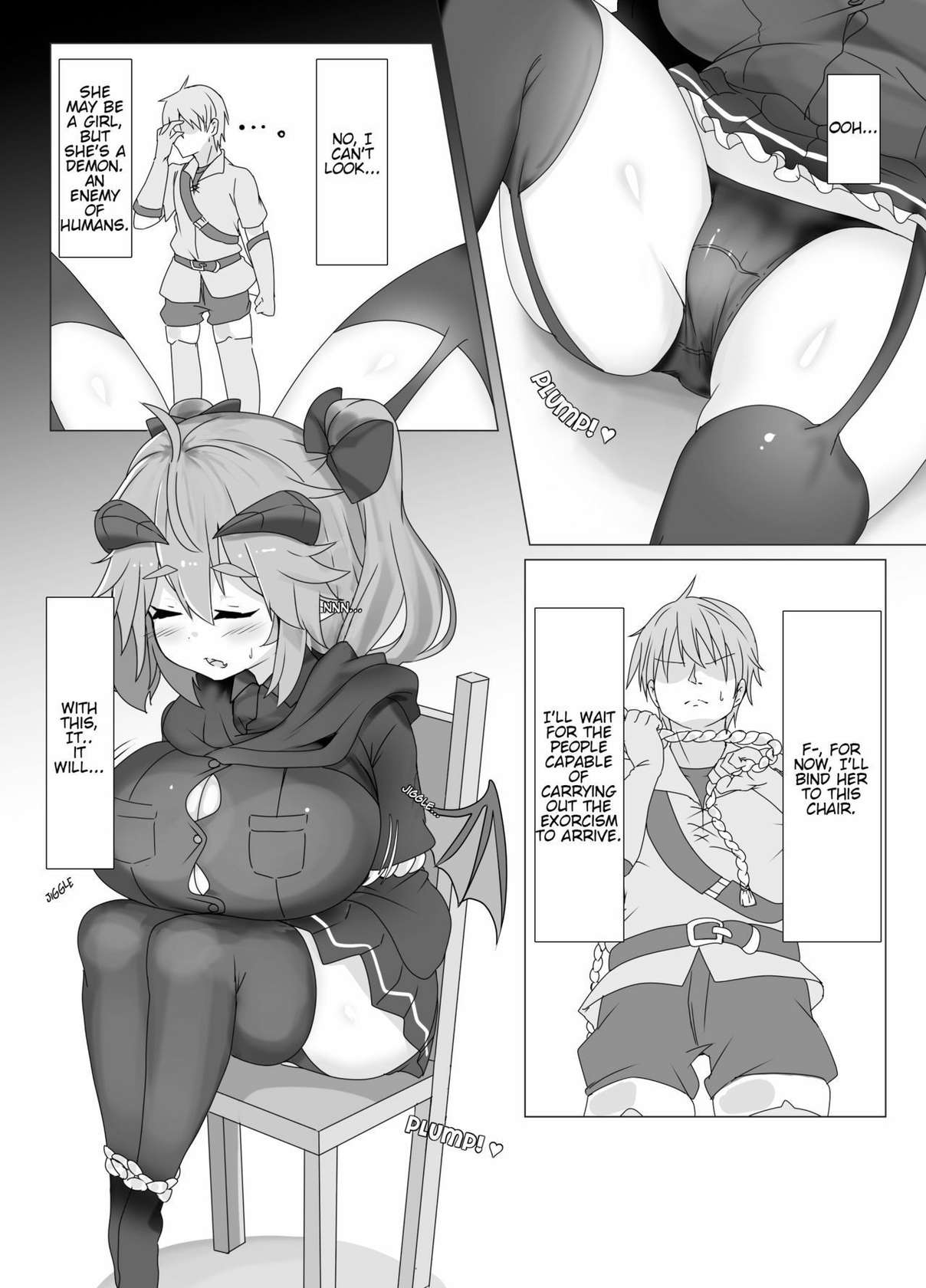 [FAP Seisakusho (Takimoto Yukari)] I'm Going to Punish A Weak, Evil Demon! [English] [SaintLucian] [Digital]