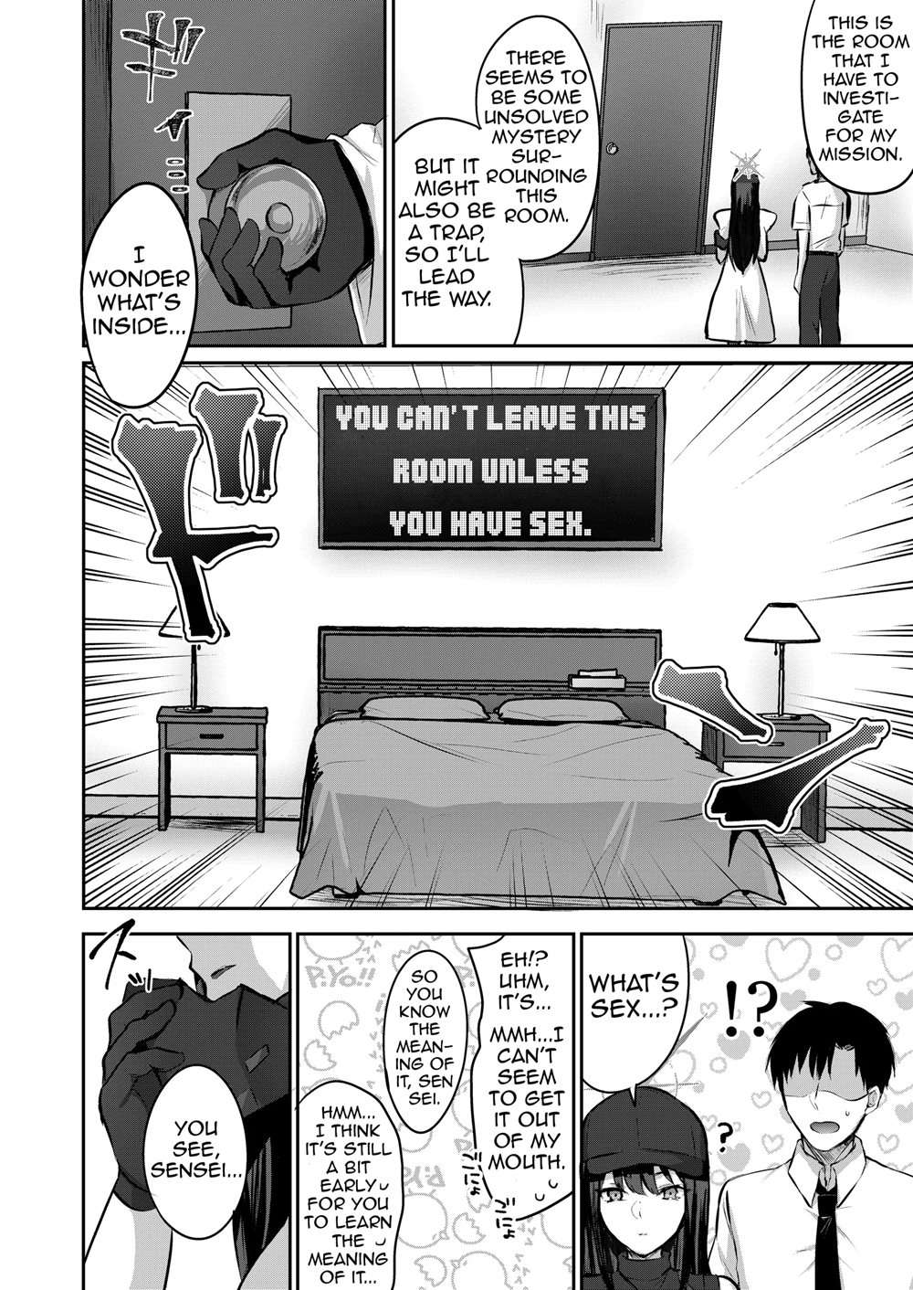 I Can’t Leave This Room Until I XXX Saori [Oneshot]