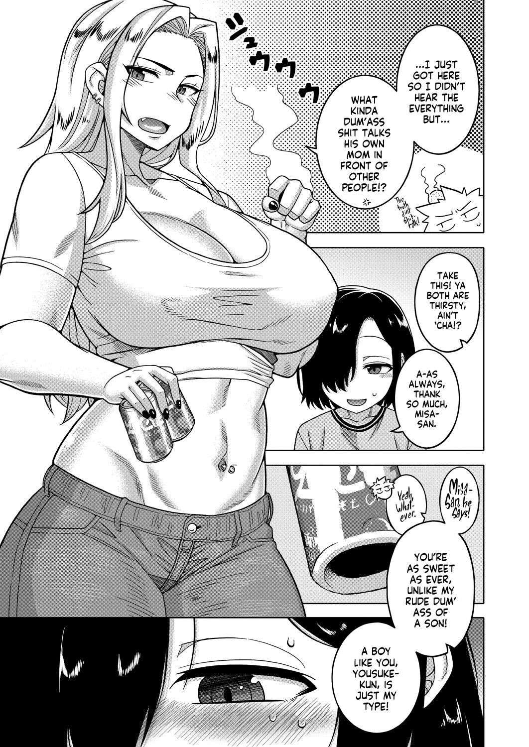 [Takatsu] Boku no Kaa-chan to Ore no Mama (COMIC MILF 2023-10 Vol. 74) [English] [flash11] [Digital]